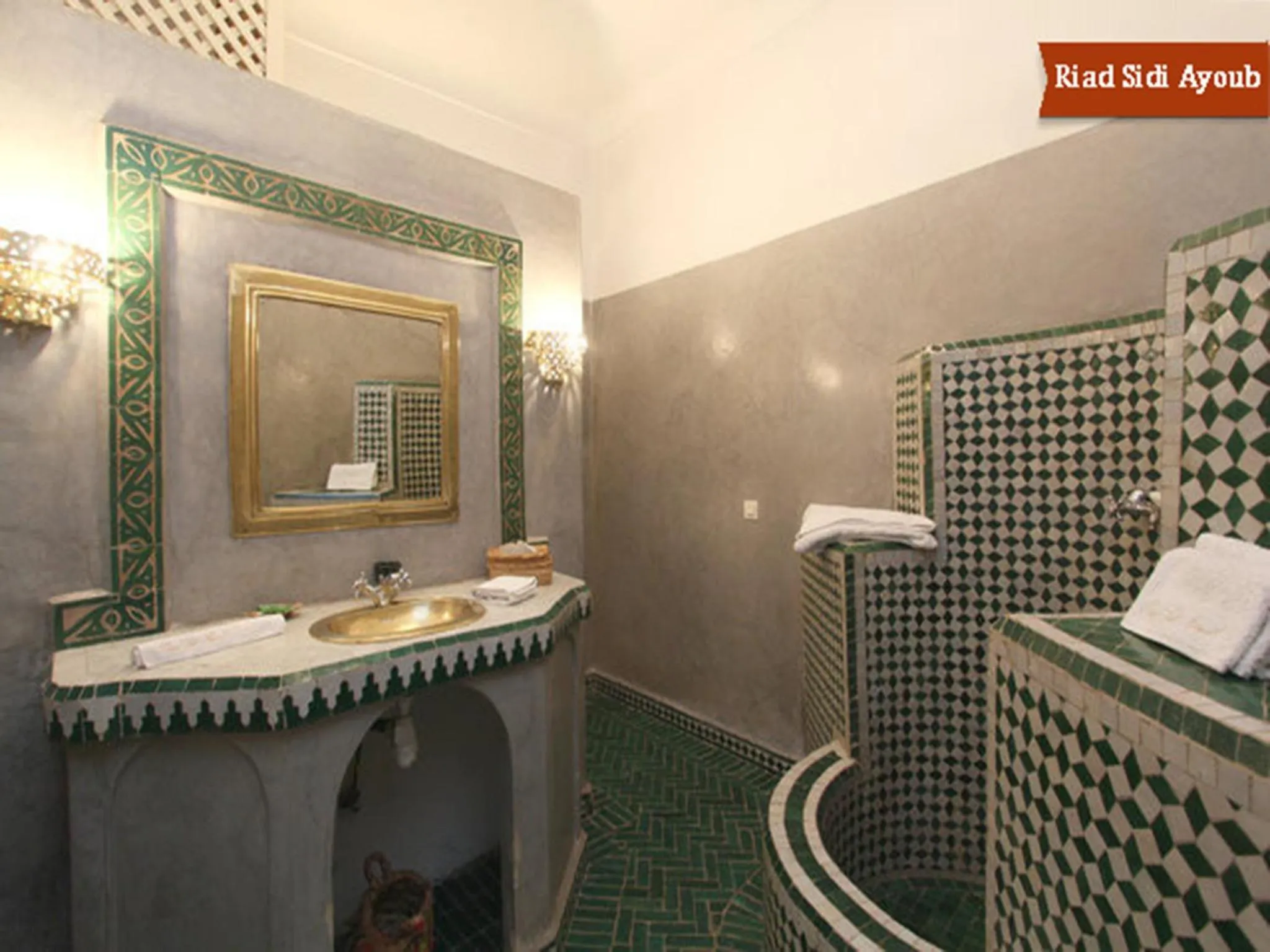 Bathroom in Riad Sidi Ayoub