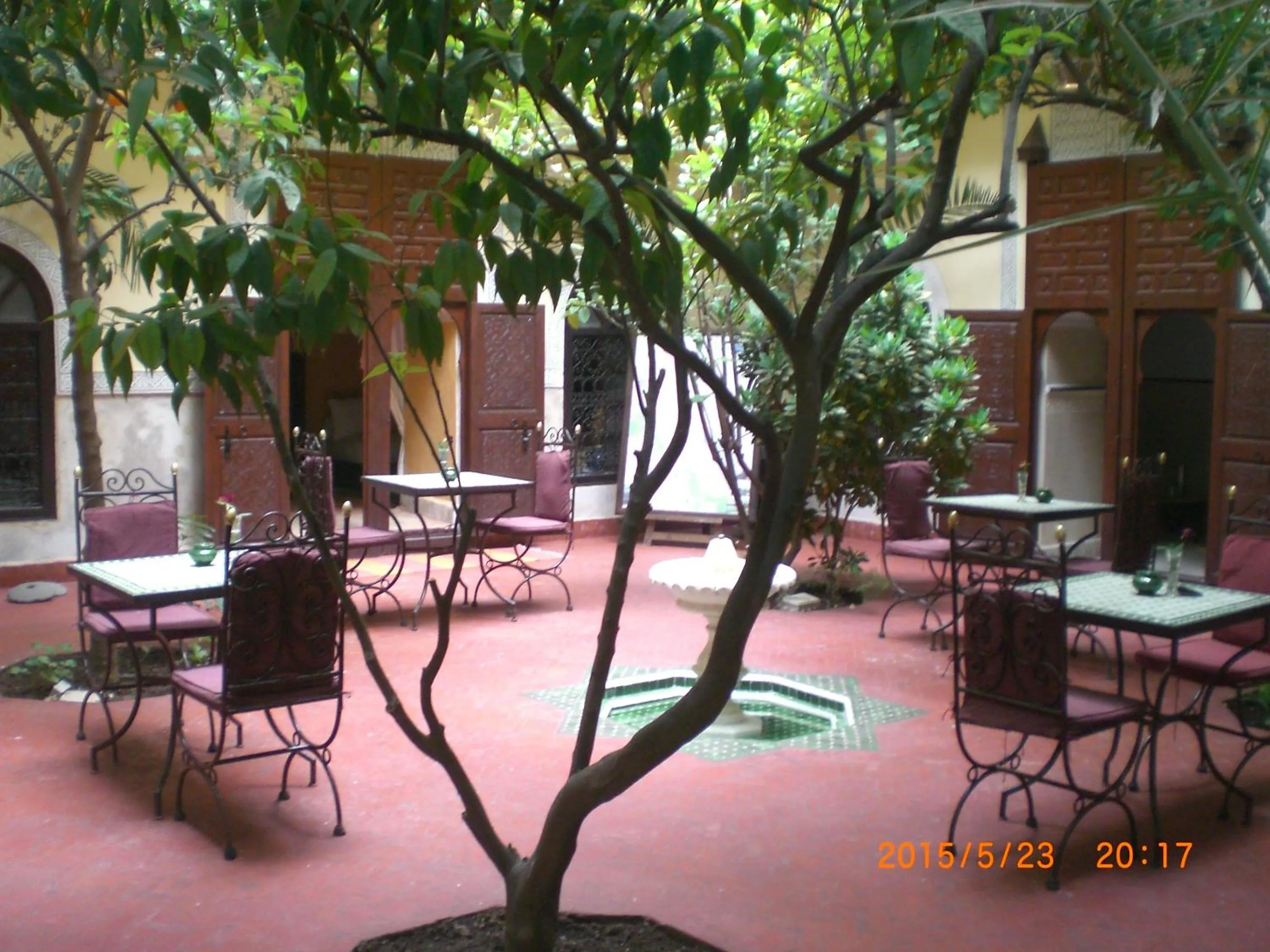 Patio in Riad Sidi Ayoub
