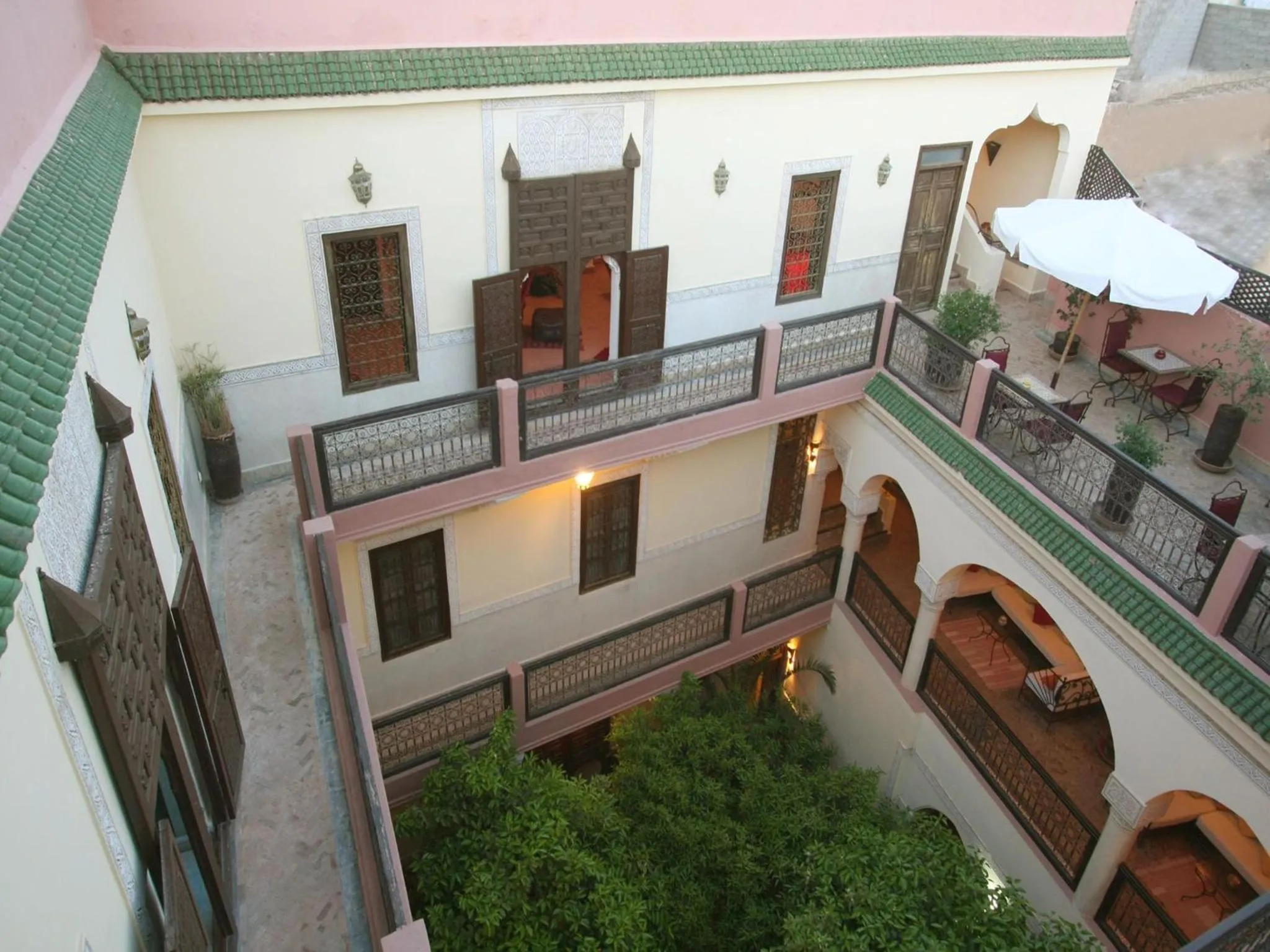 Balcony/Terrace in Riad Sidi Ayoub