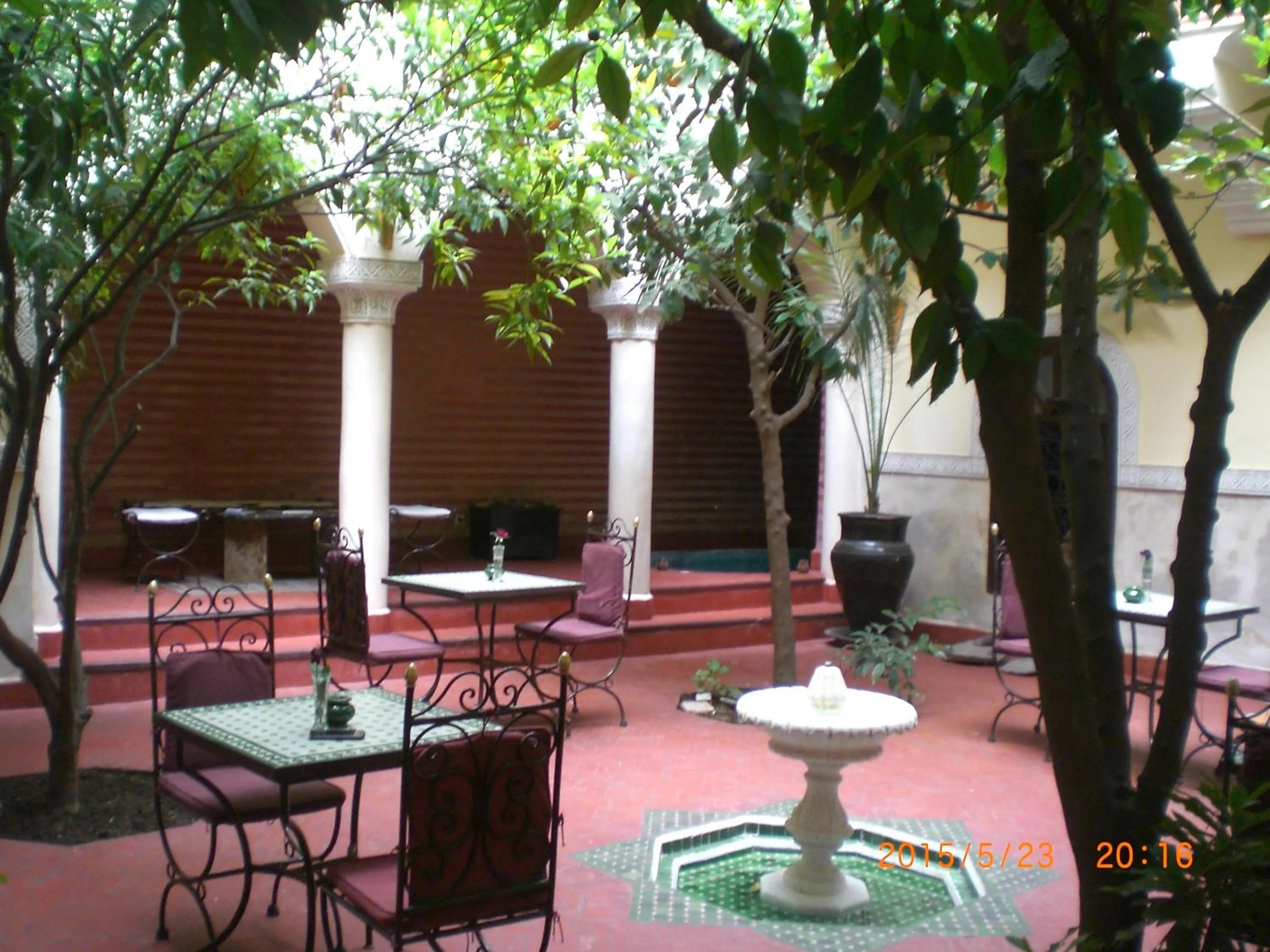 Patio in Riad Sidi Ayoub