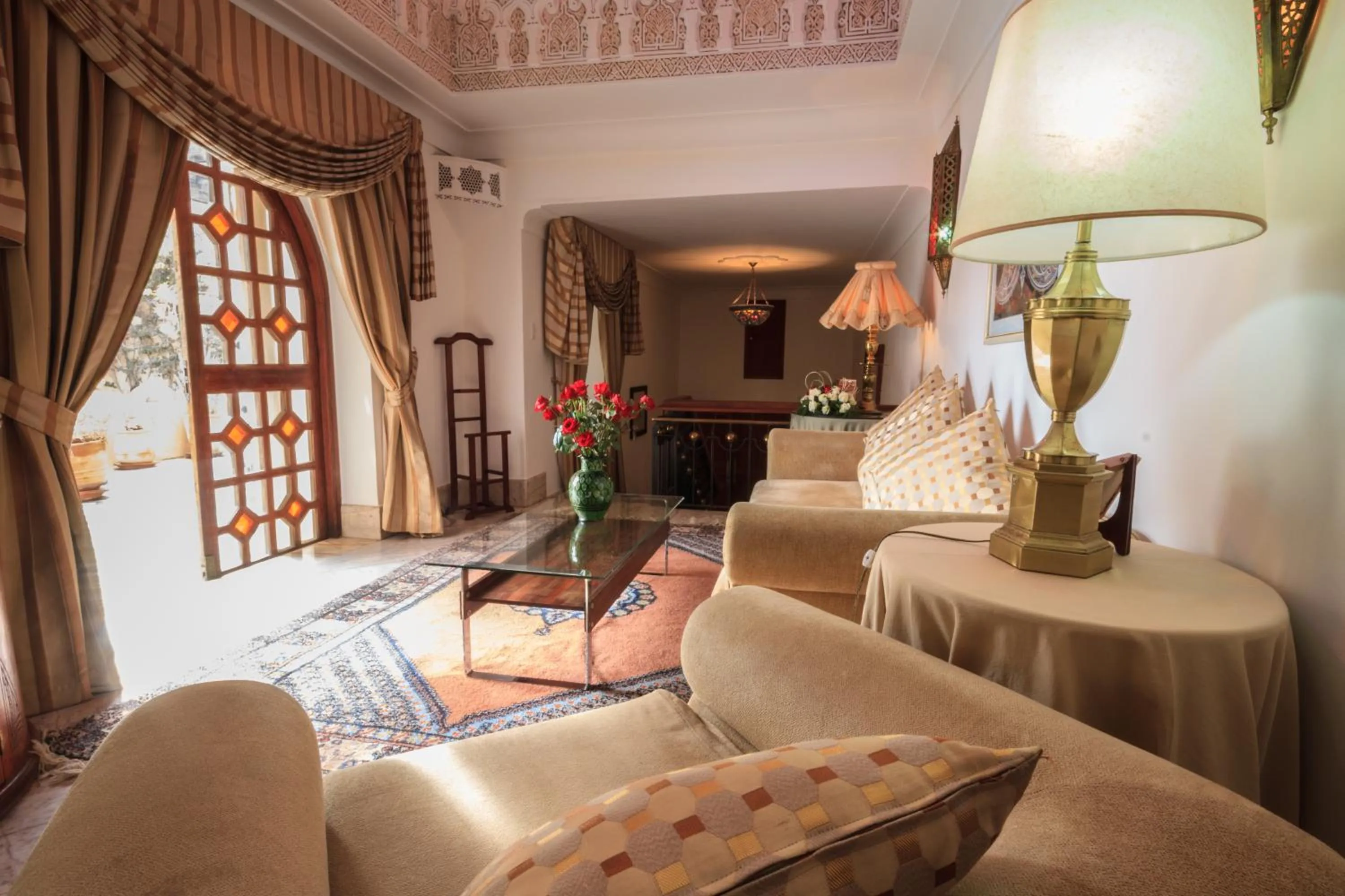 Living room in Palais Dar Donab