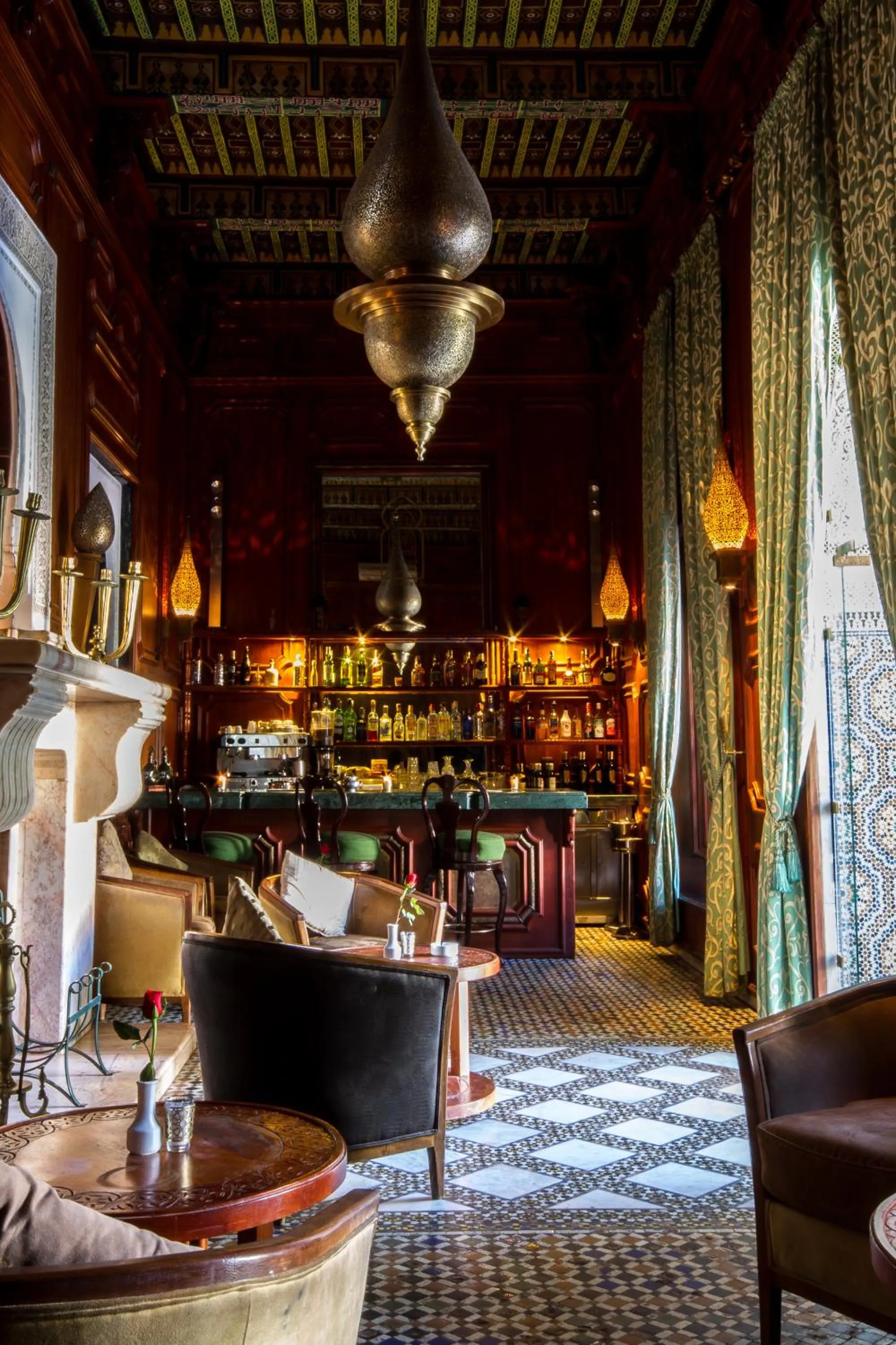 Lounge or bar in Palais Dar Donab