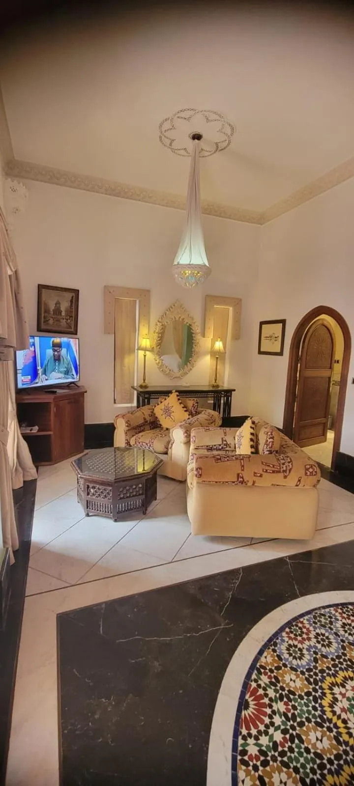 Living room in Palais Dar Donab