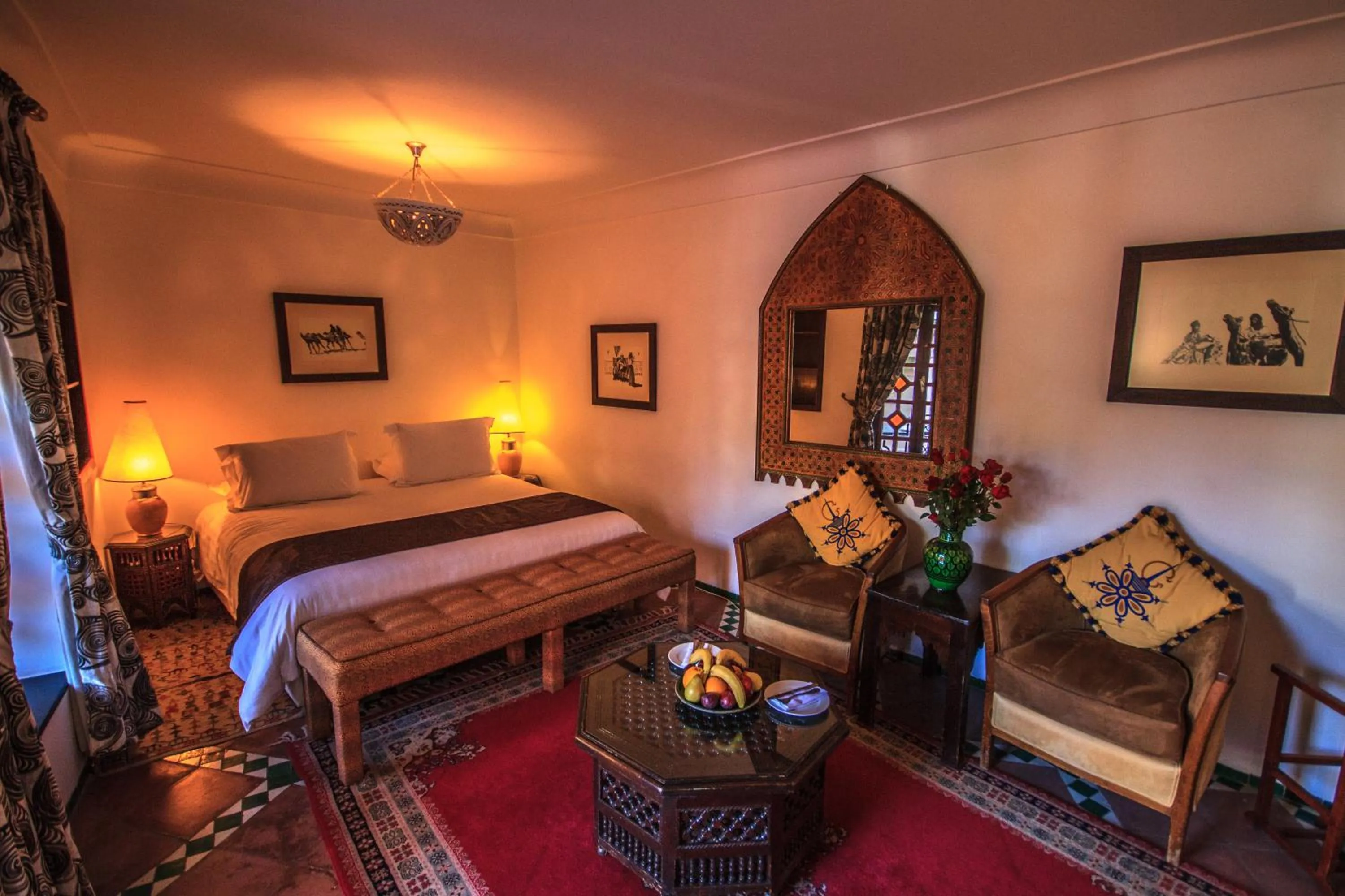 Bed in Palais Dar Donab