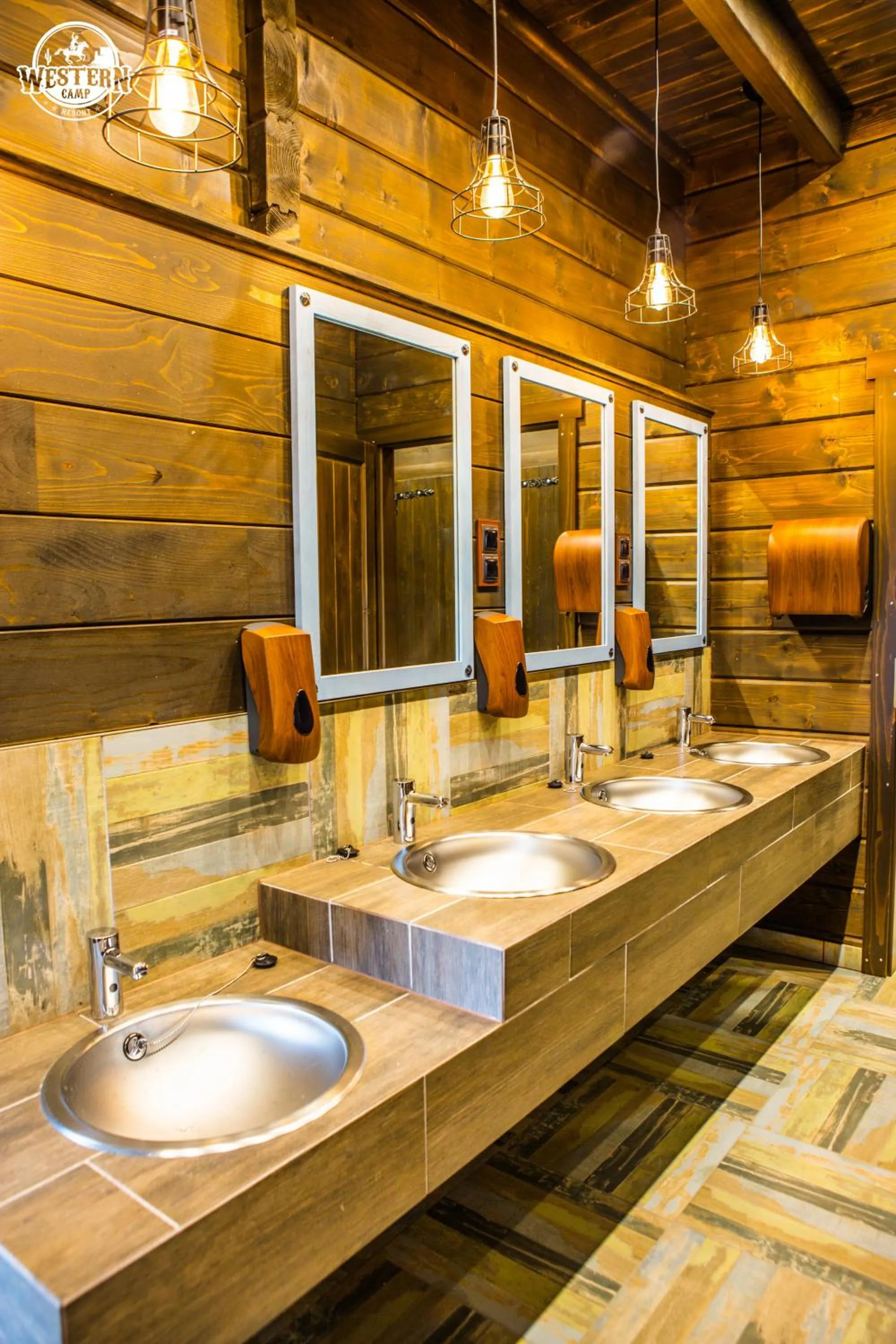 Bathroom in Western Camp Resort