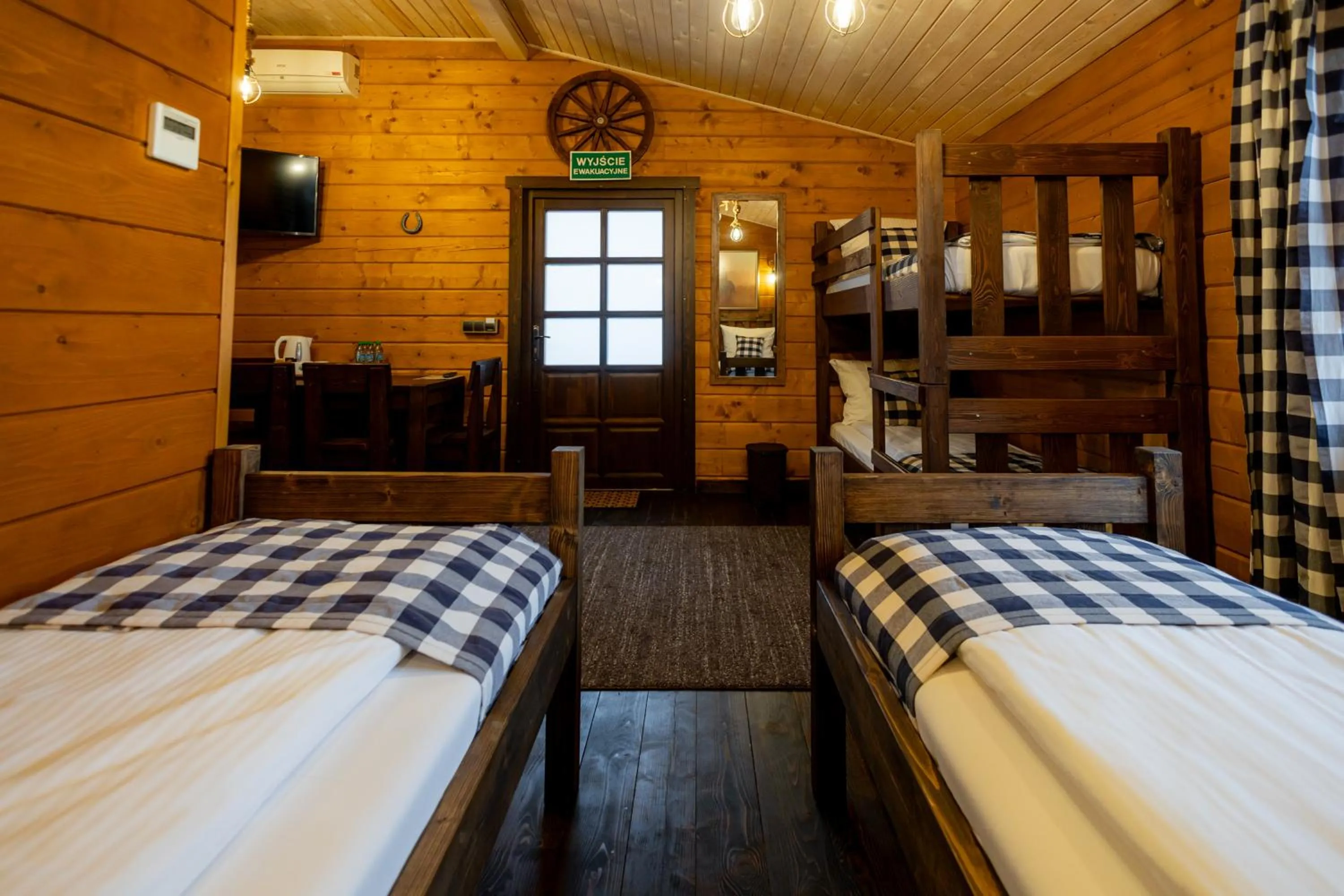 Bed in Western Camp Resort