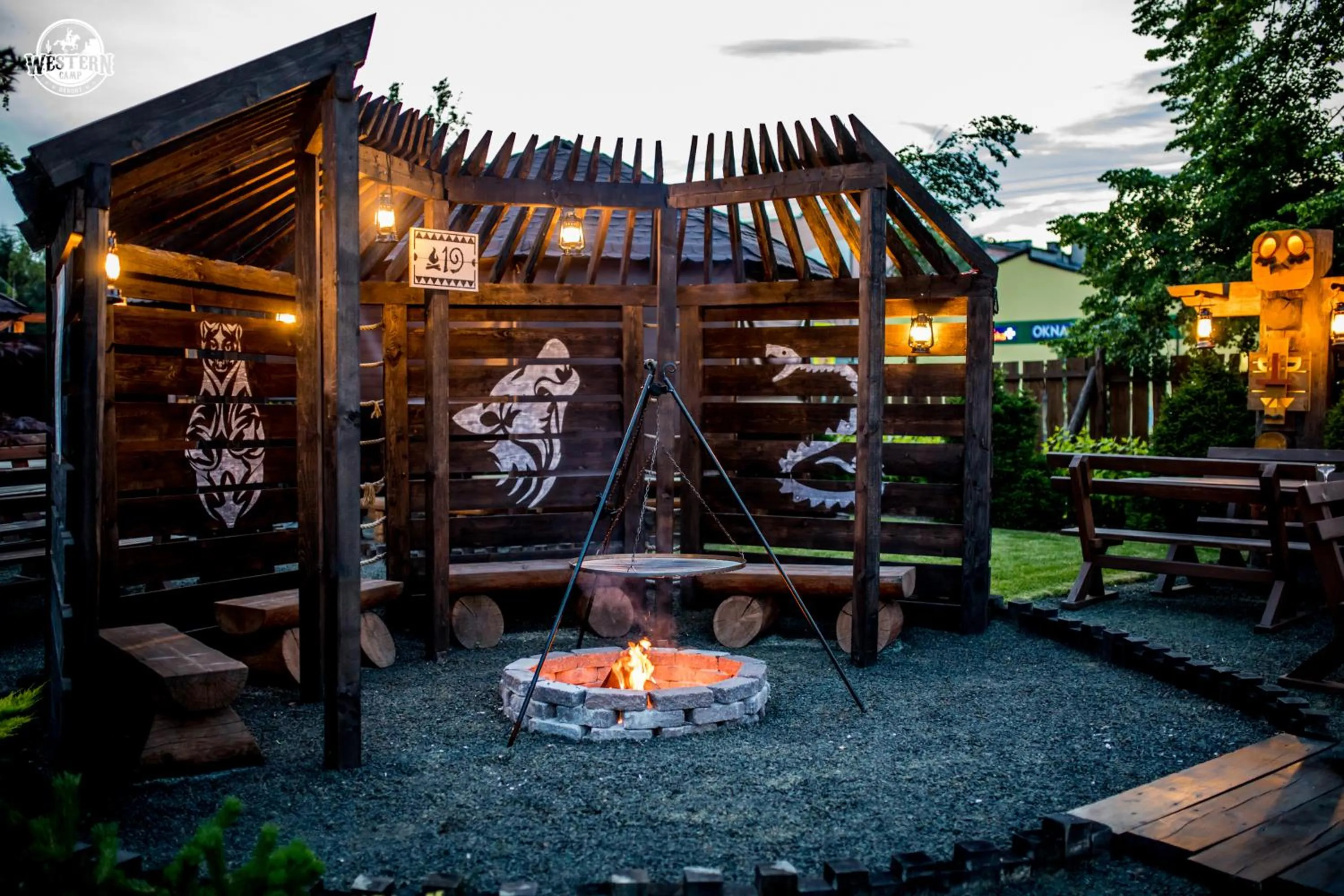 BBQ facilities in Western Camp Resort