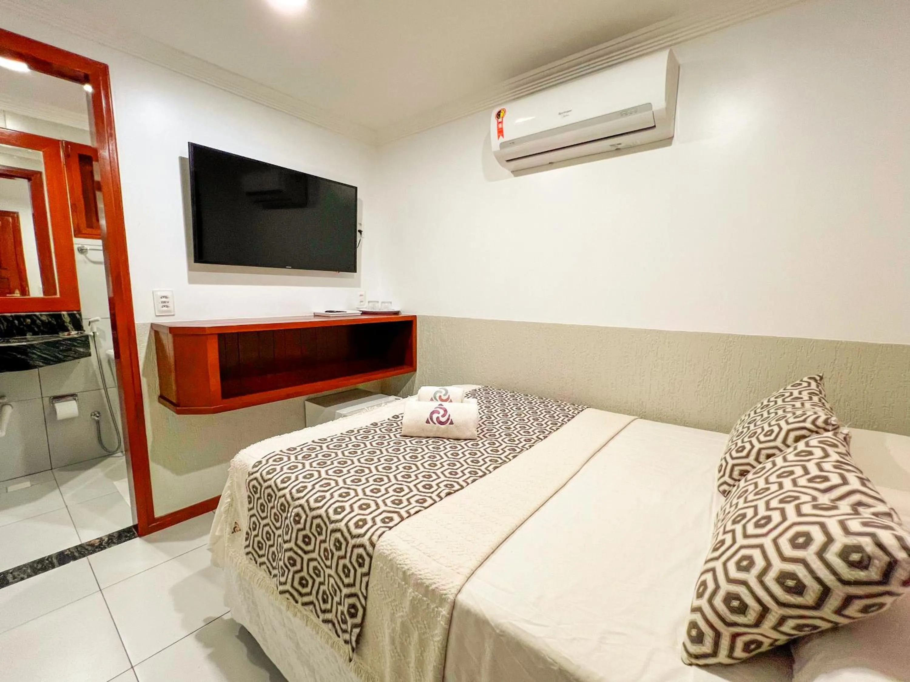 Bed in Mini Hotel Dunas