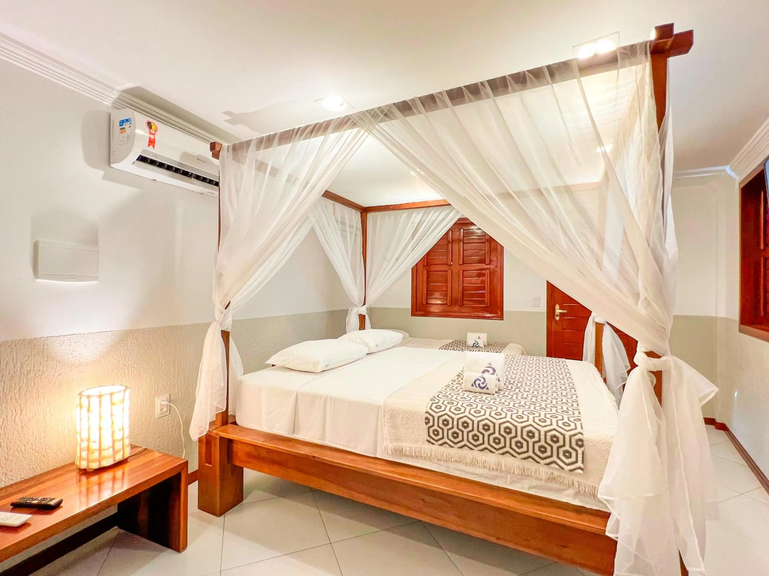 Bed in Mini Hotel Dunas