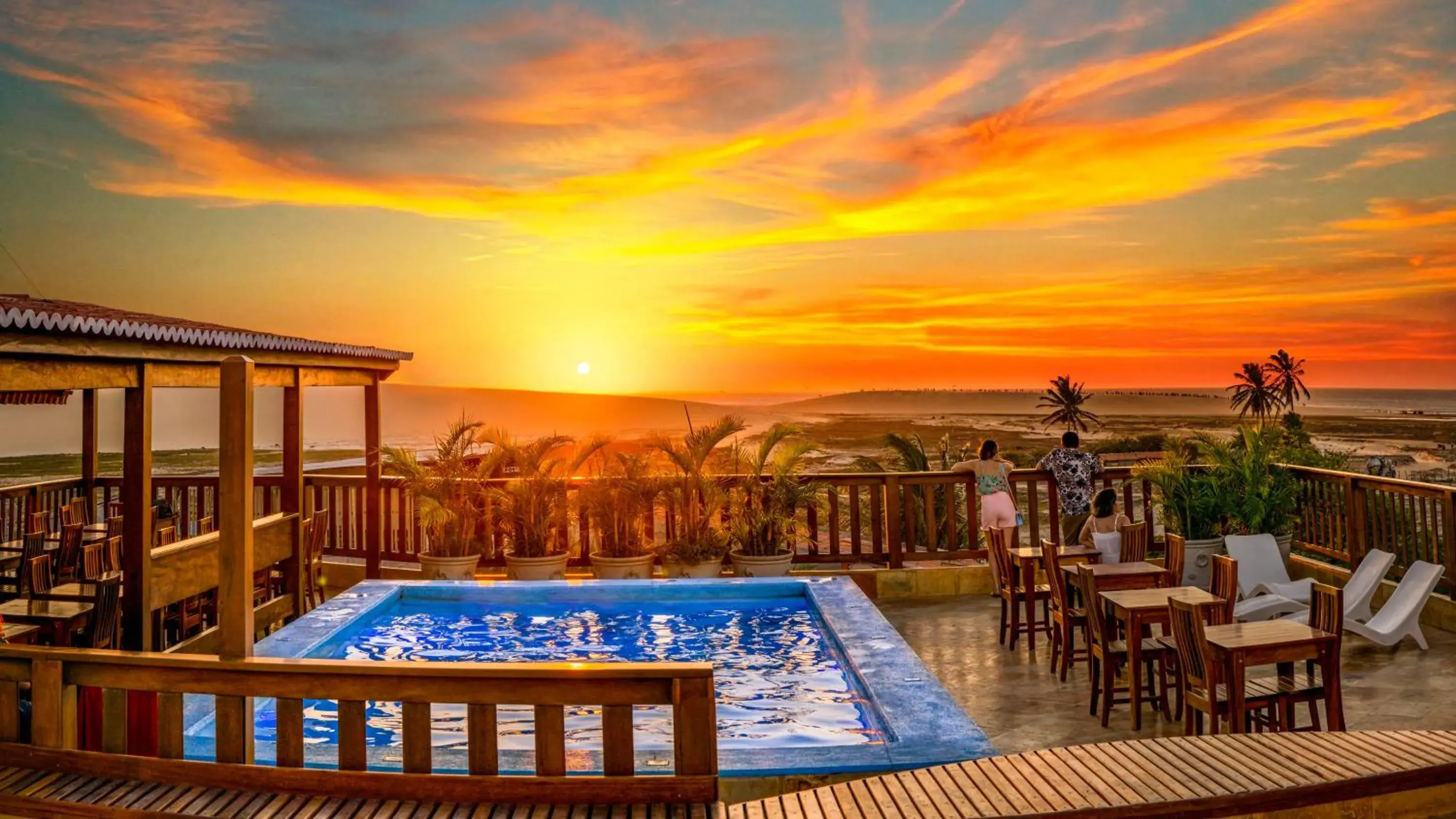 Swimming pool in Mini Hotel Dunas Swimming pool in Mini Hotel Dunas