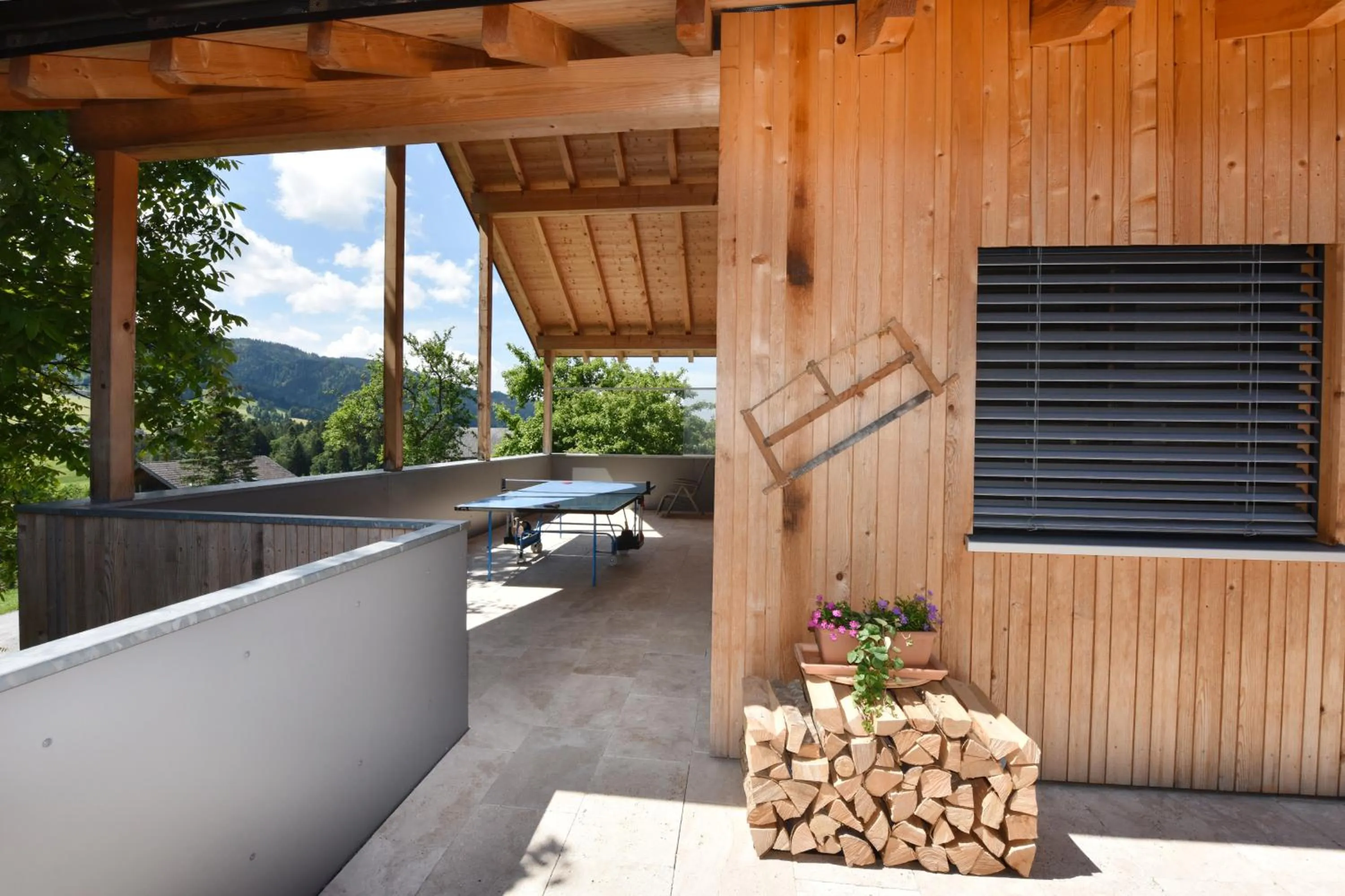 Balcony/Terrace in Wiesenhof Rusch
