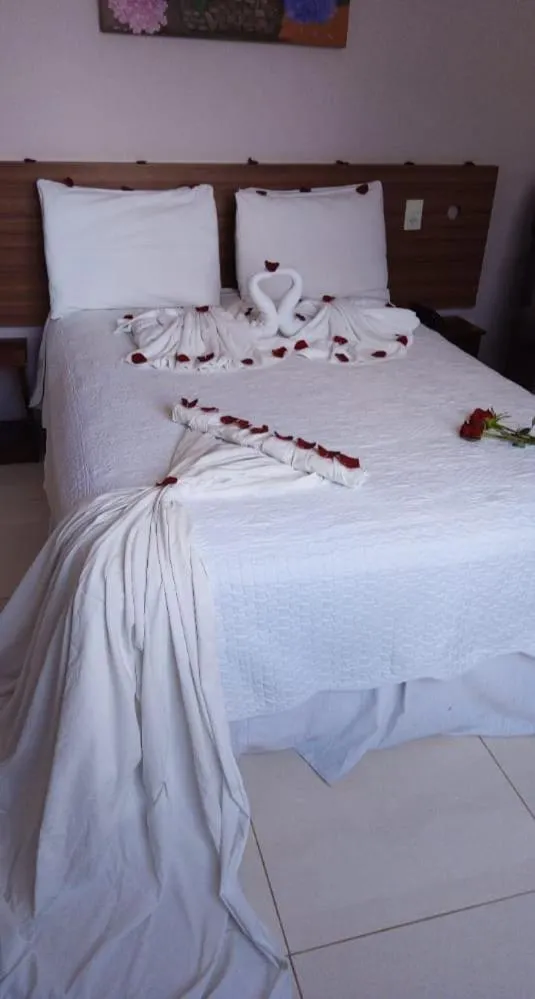 Bed in Jacarandá Palace Hotel