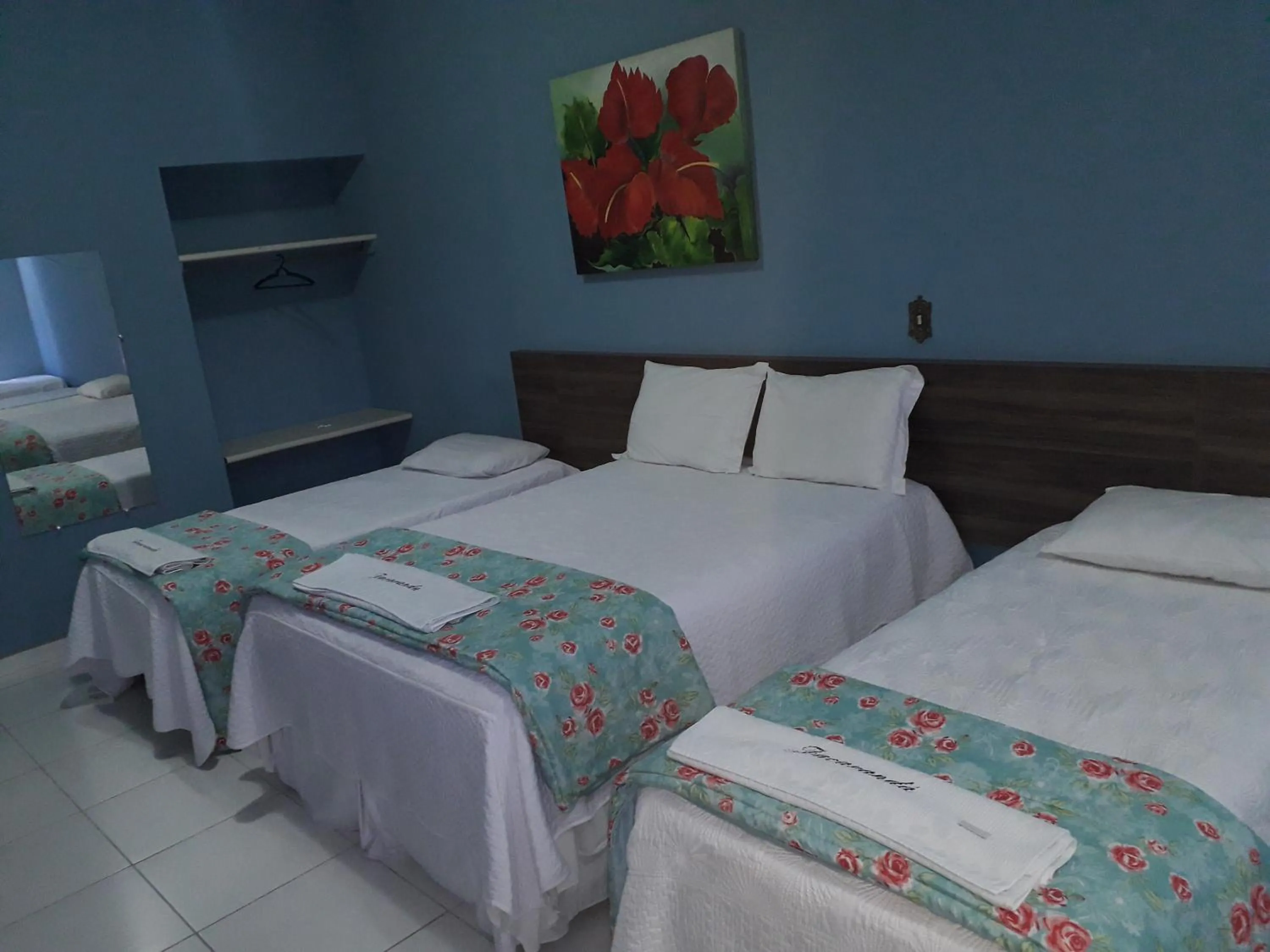 Bed in Jacarandá Palace Hotel