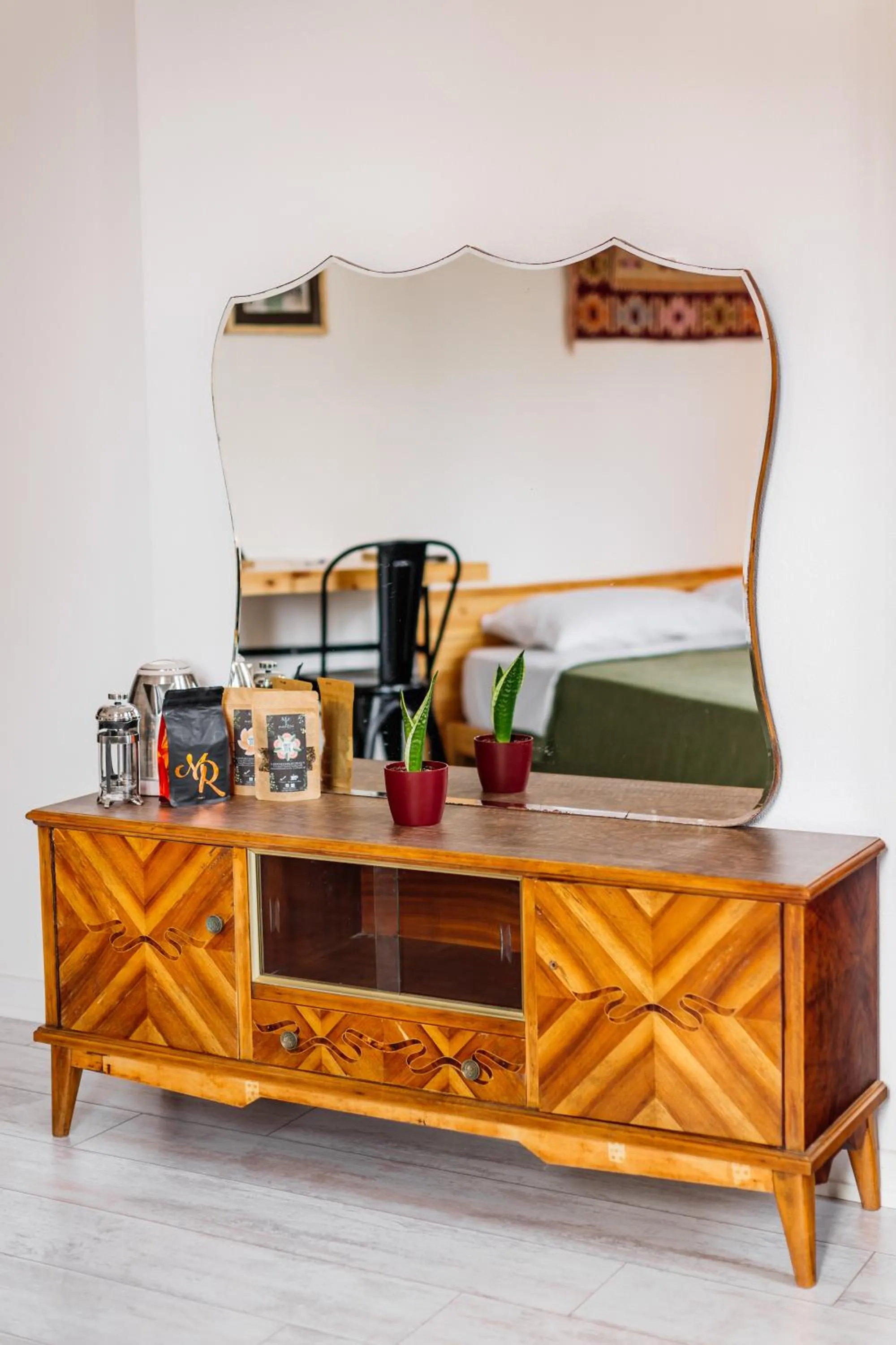 Decorative detail in Djumba Hotel & Cafe