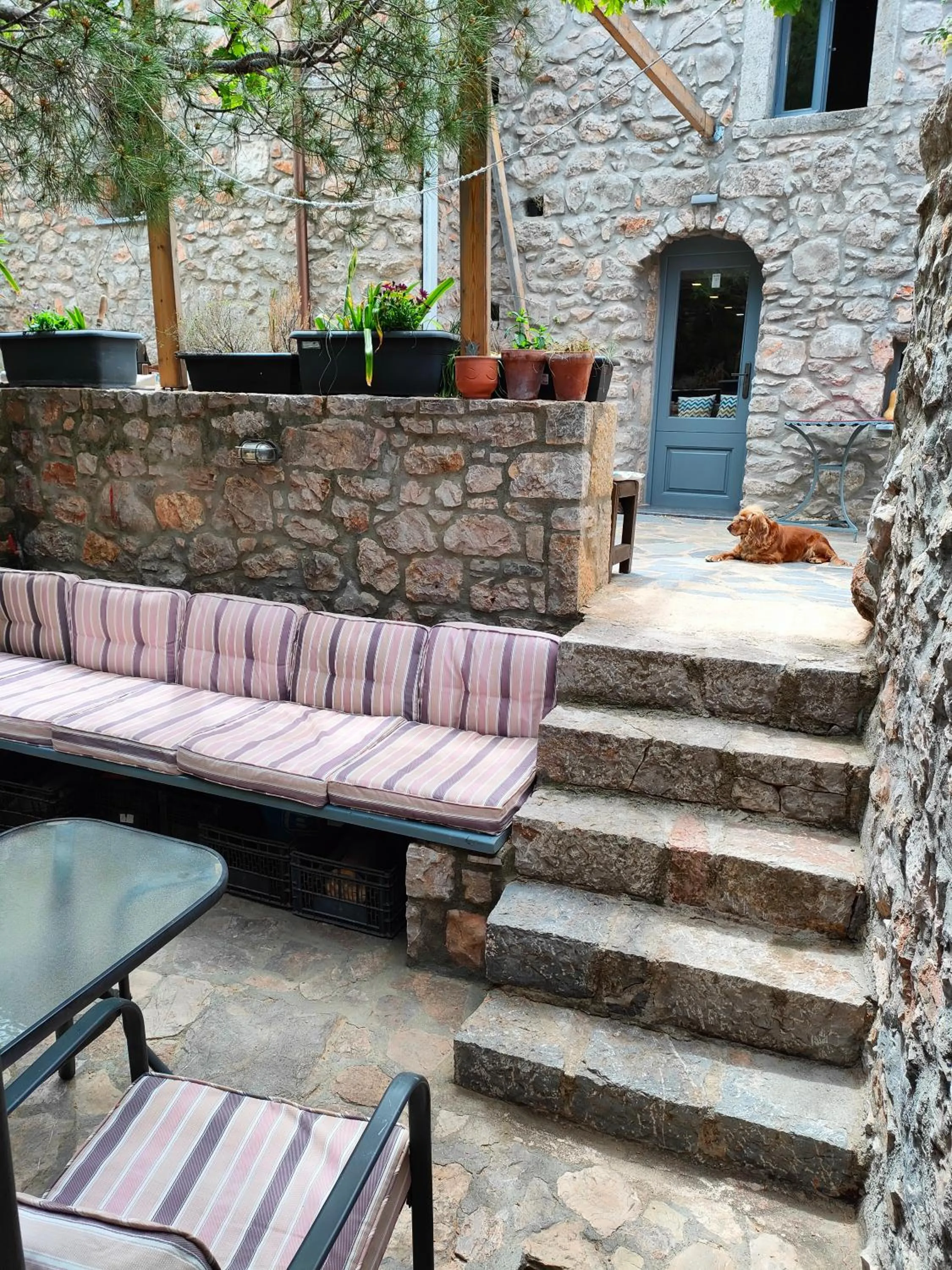 Mountain view in Avgonima Chios Spitakia Cottages