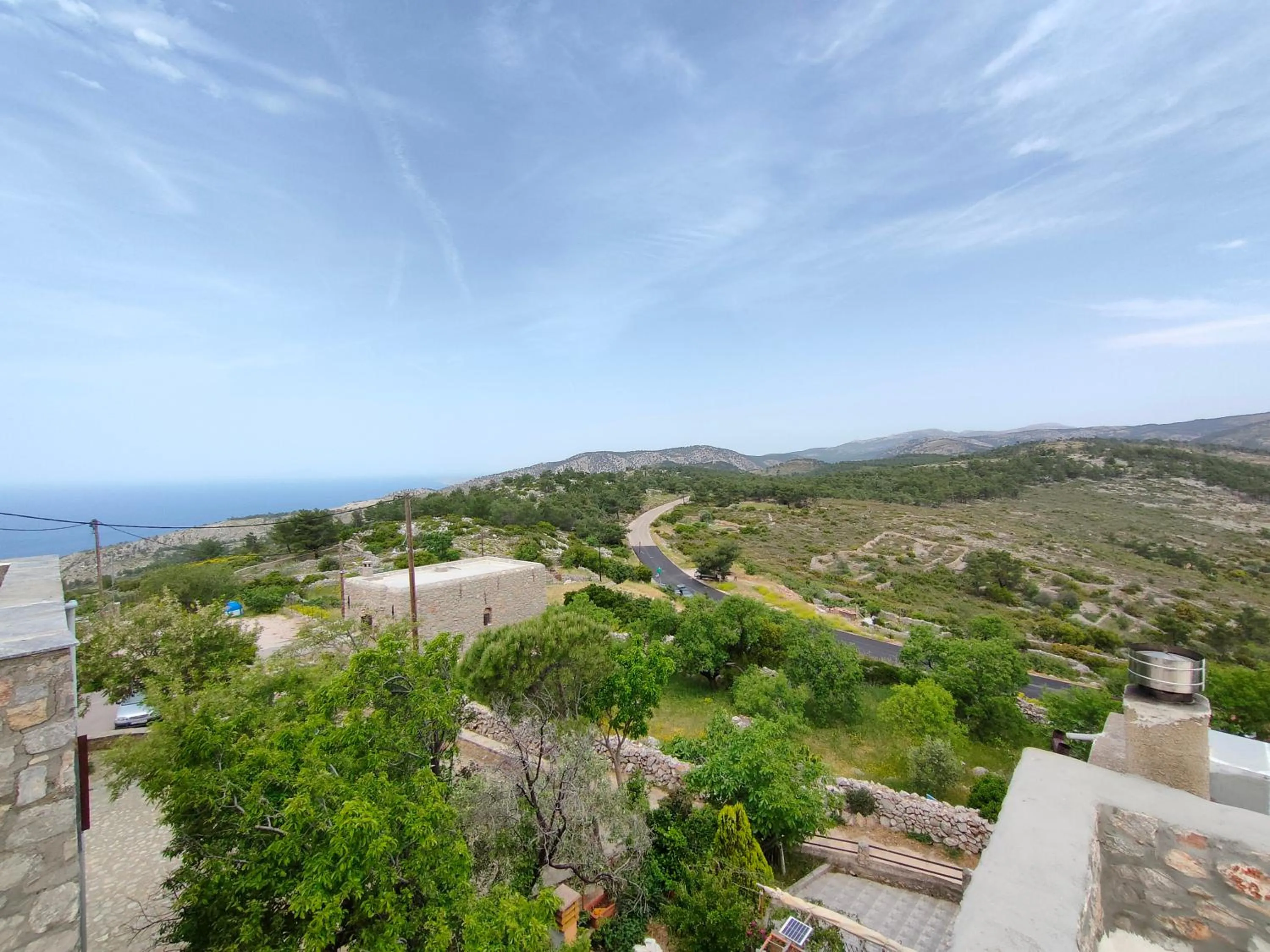 Sea view in Avgonima Chios Spitakia Cottages