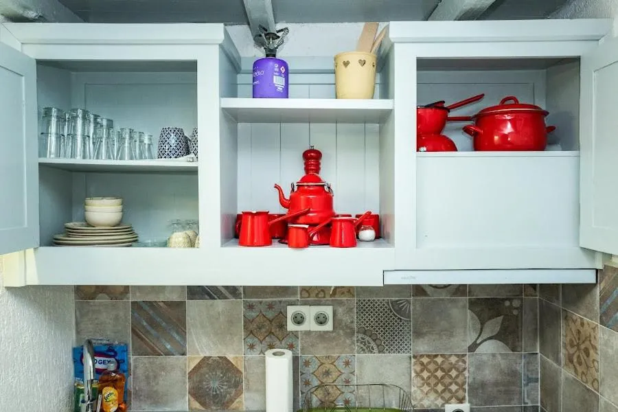 Coffee/tea facilities in Avgonima Chios Spitakia Cottages