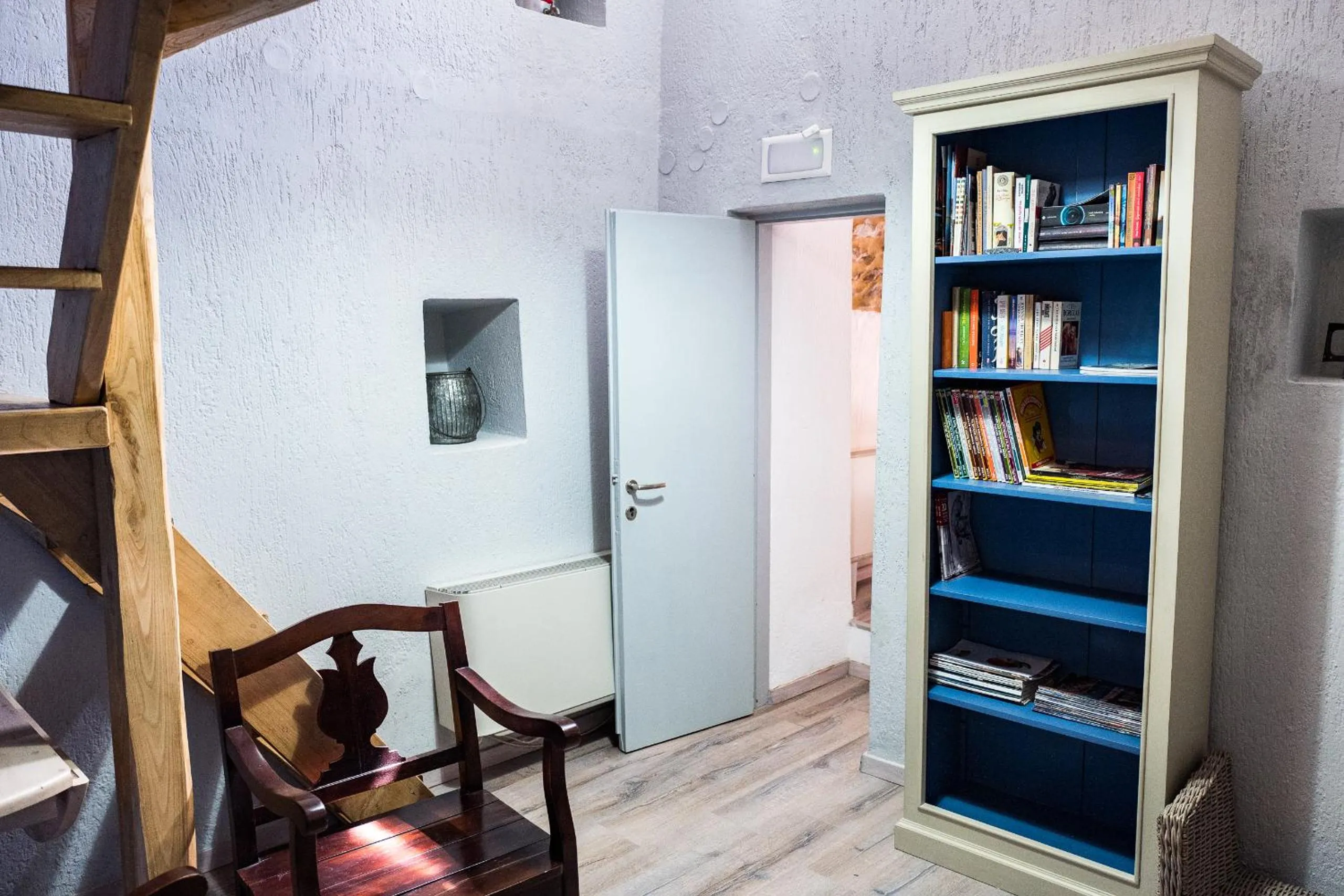 Library in Avgonima Chios Spitakia Cottages