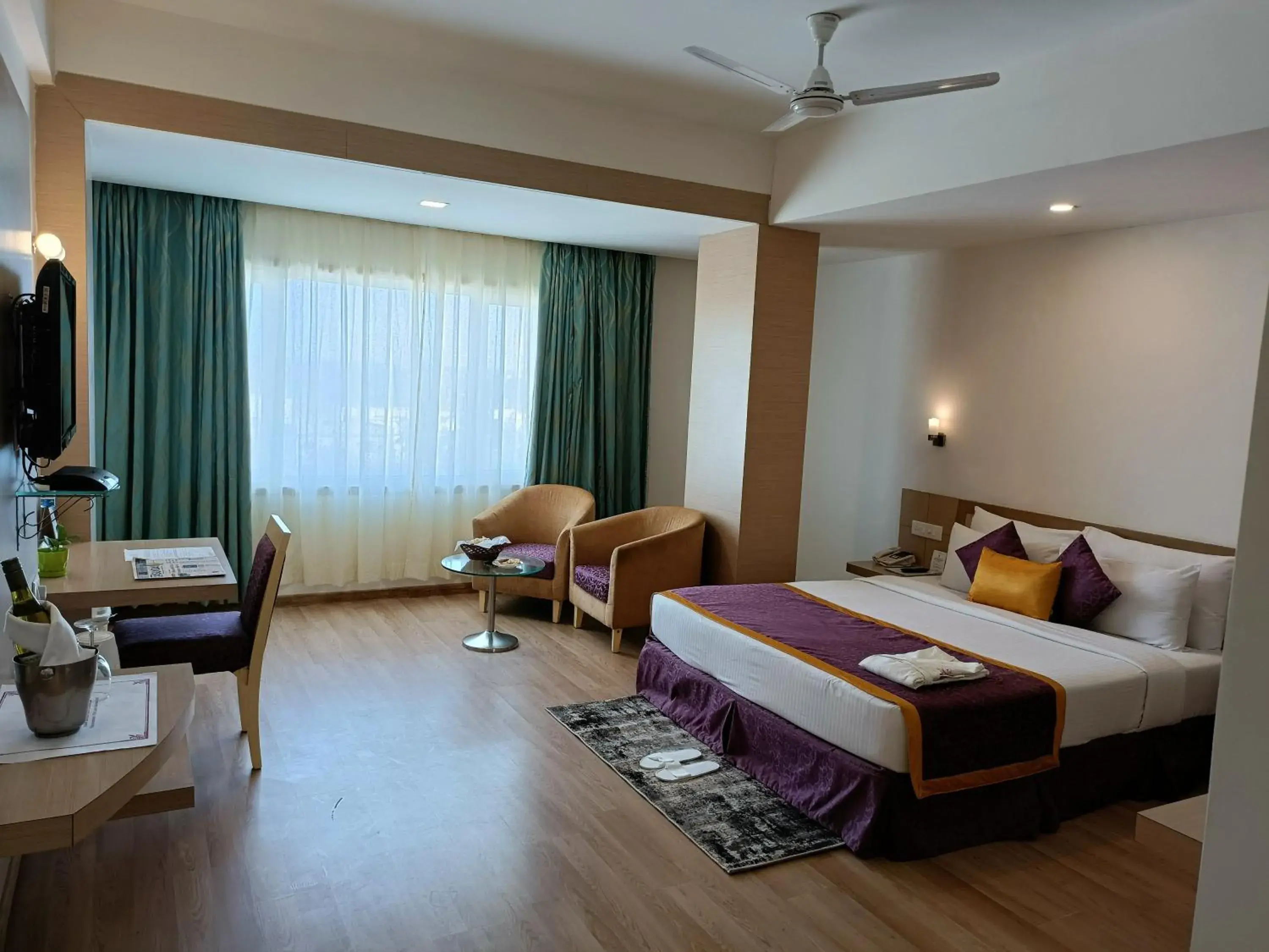 Photo of the whole room, Bed in IRA By Orchid Bhubaneswar Photo of the whole room, Bed in IRA By Orchid Bhubaneswar