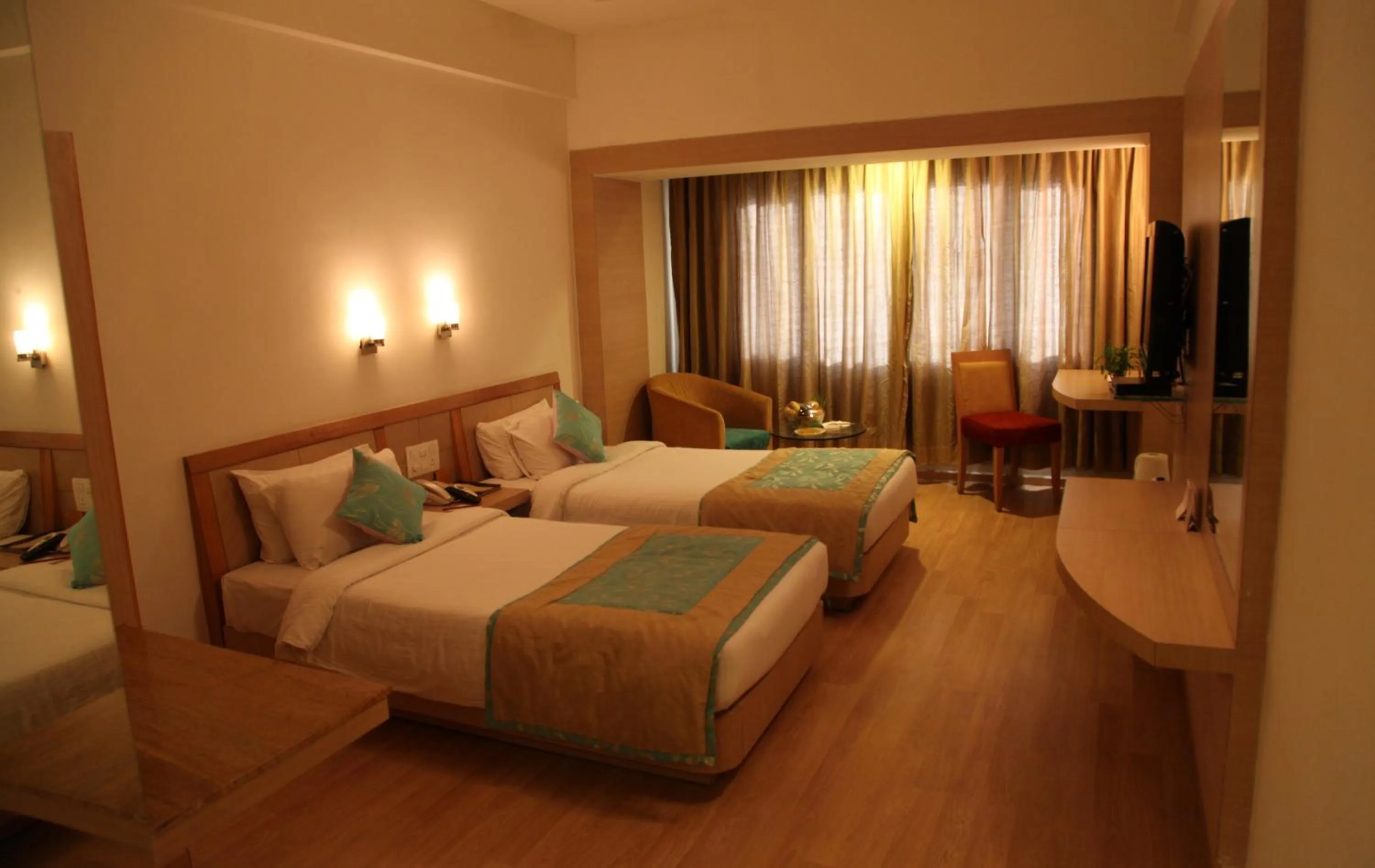 Bedroom, Bed in IRA By Orchid Bhubaneswar