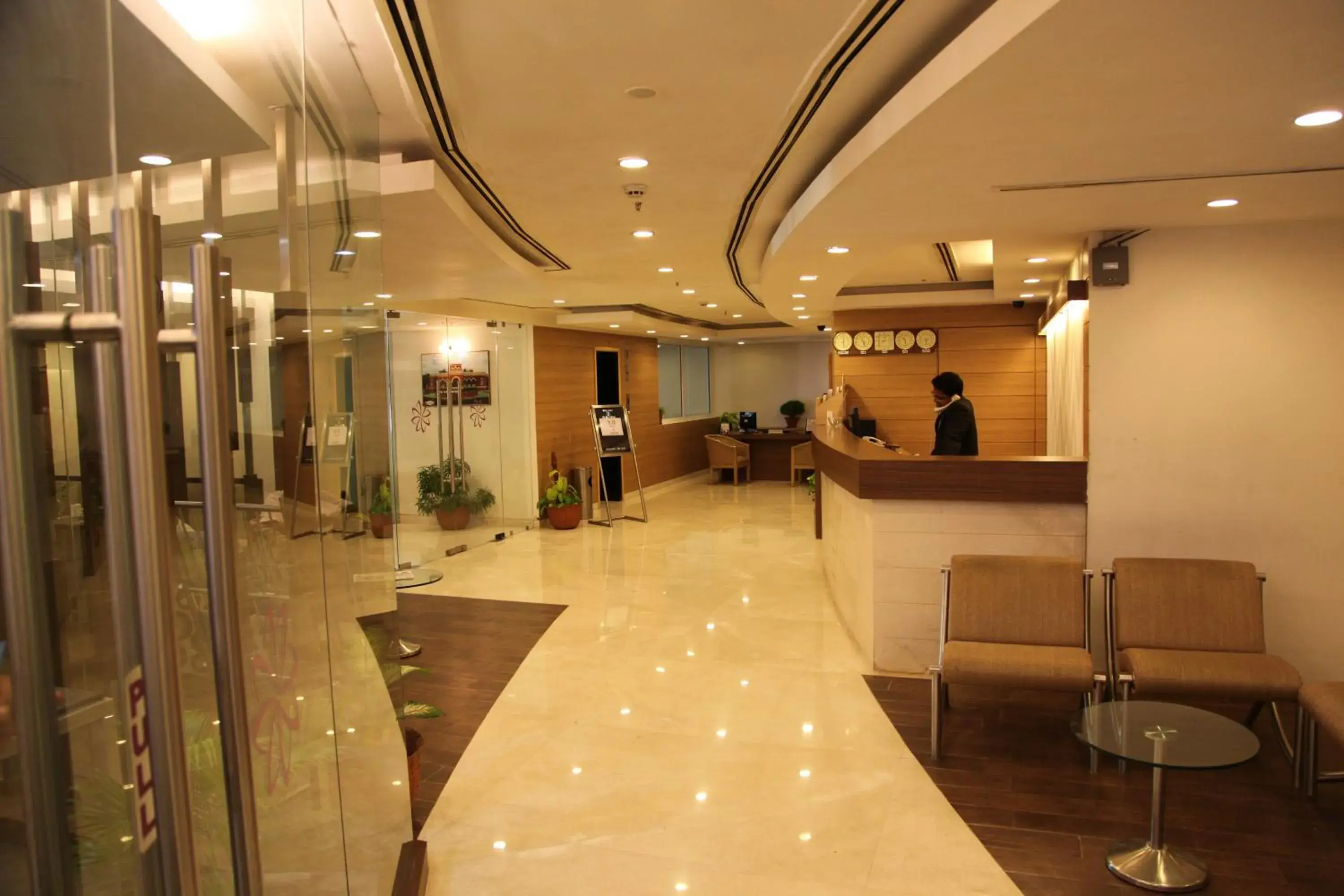 Lobby or reception in IRA By Orchid Bhubaneswar Lobby or reception in IRA By Orchid Bhubaneswar