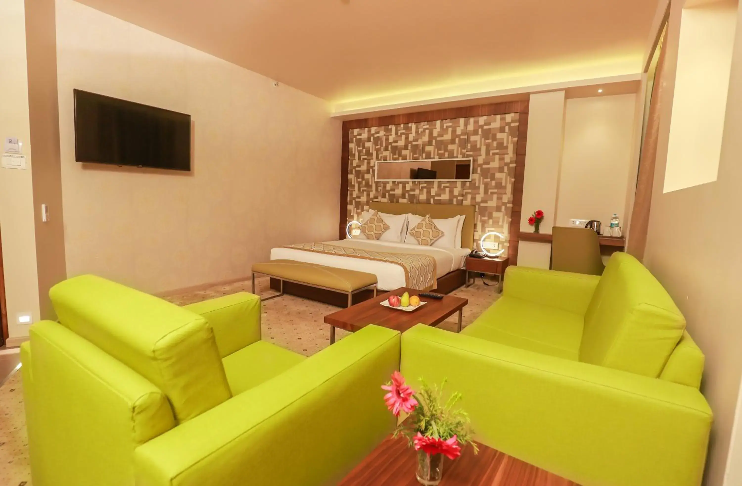 Photo of the whole room, Bed in IRA By Orchid Bhubaneswar Photo of the whole room, Bed in IRA By Orchid Bhubaneswar