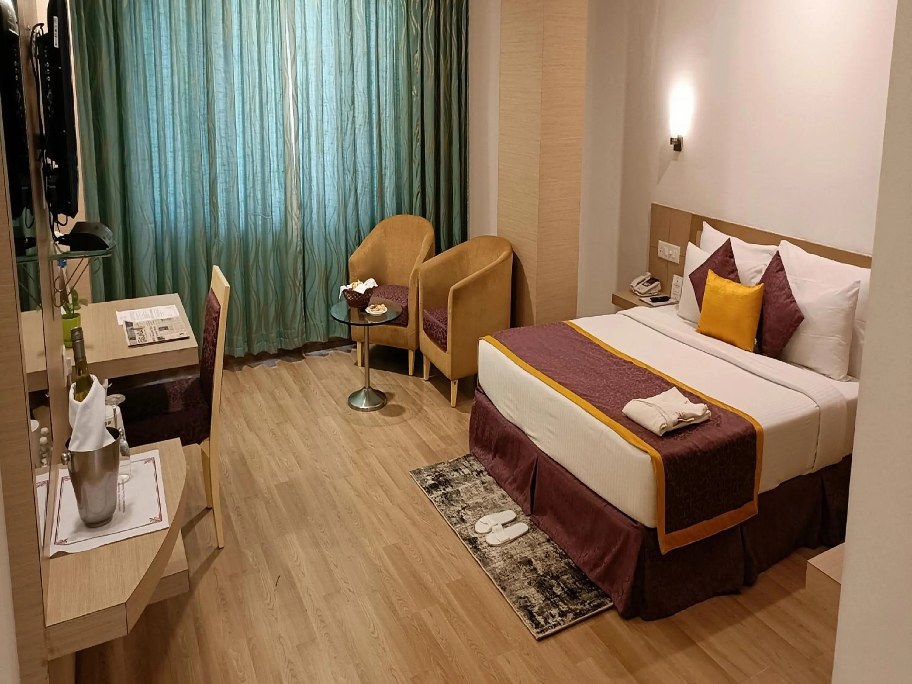 Photo of the whole room, Bed in IRA By Orchid Bhubaneswar