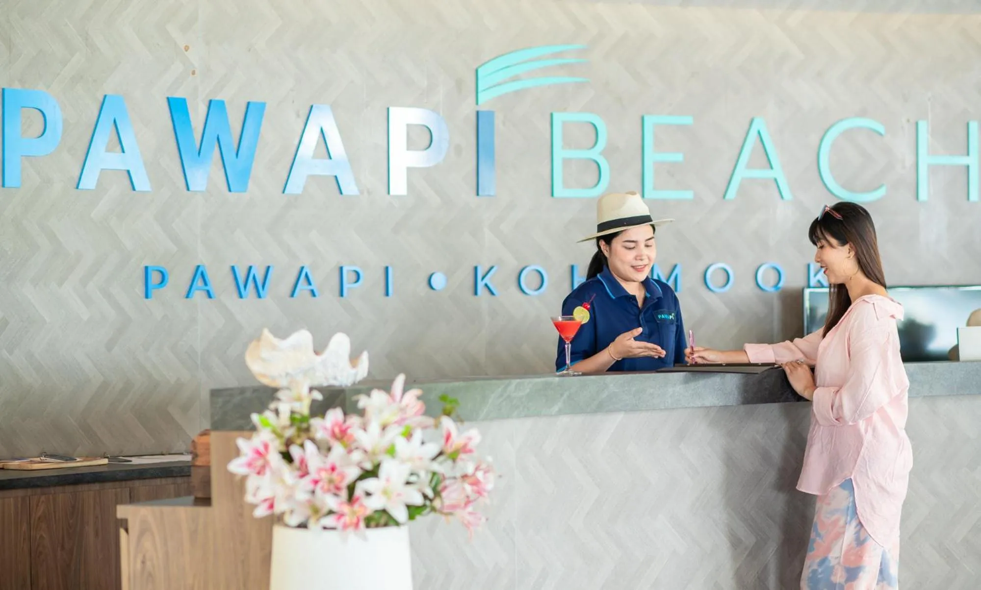Lobby or reception in Pawapi Beach Resort Koh Mook
