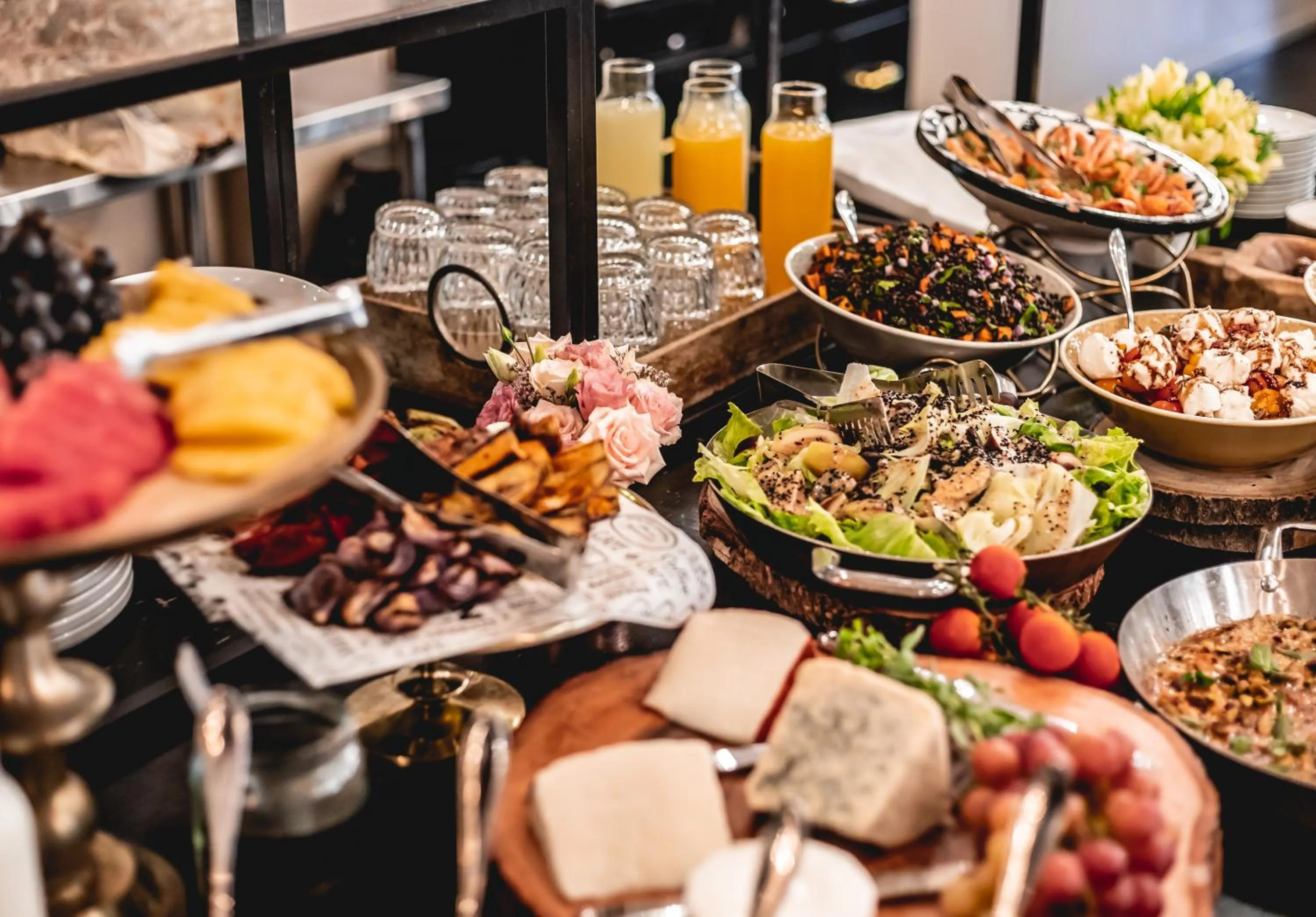 Buffet breakfast in Lear Sense Hotel