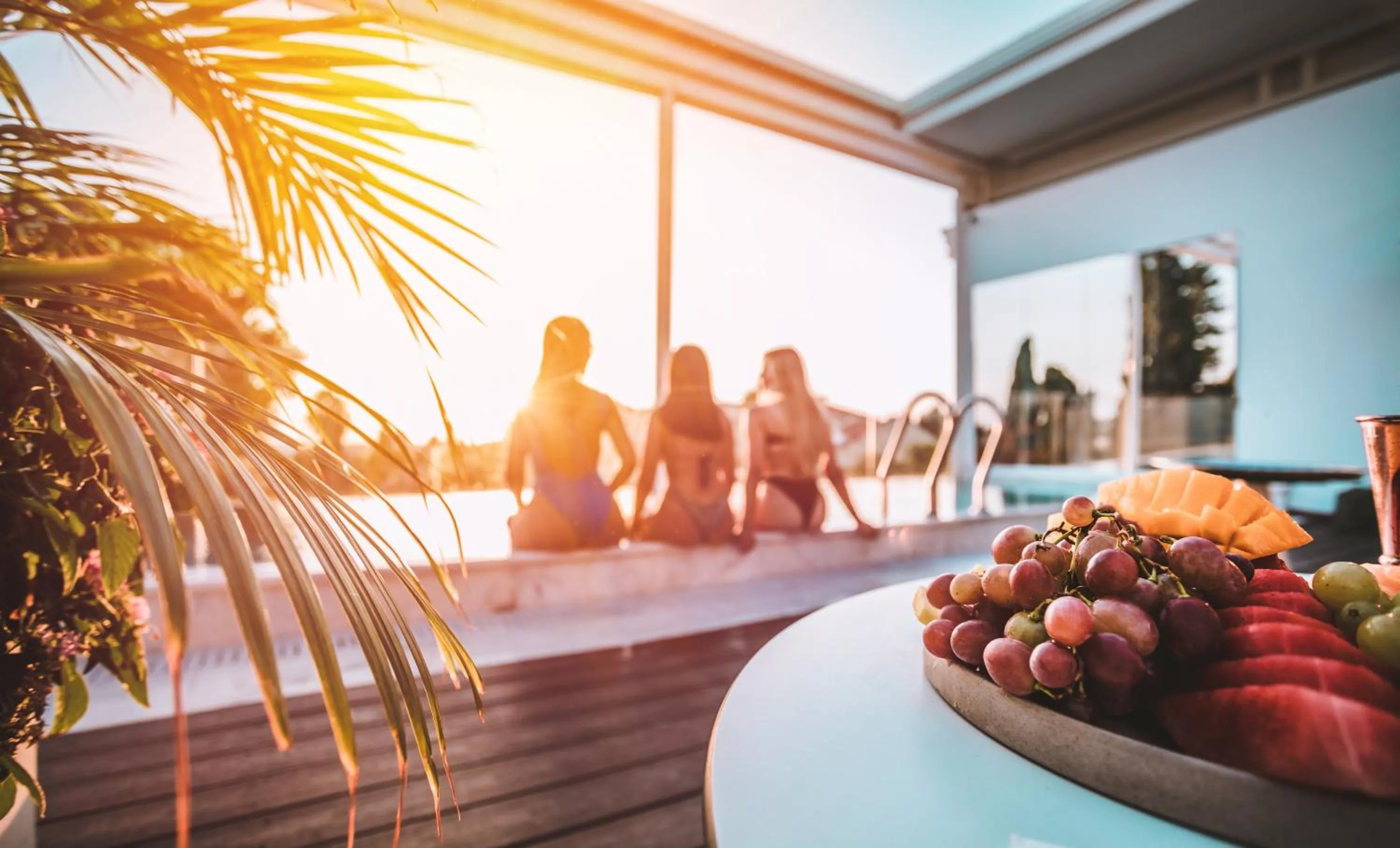 Swimming pool in Lear Sense Hotel
