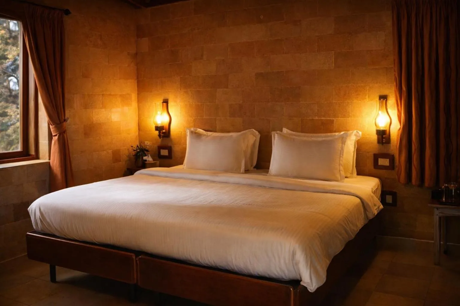 Bed in Saj Vagamon Hideout