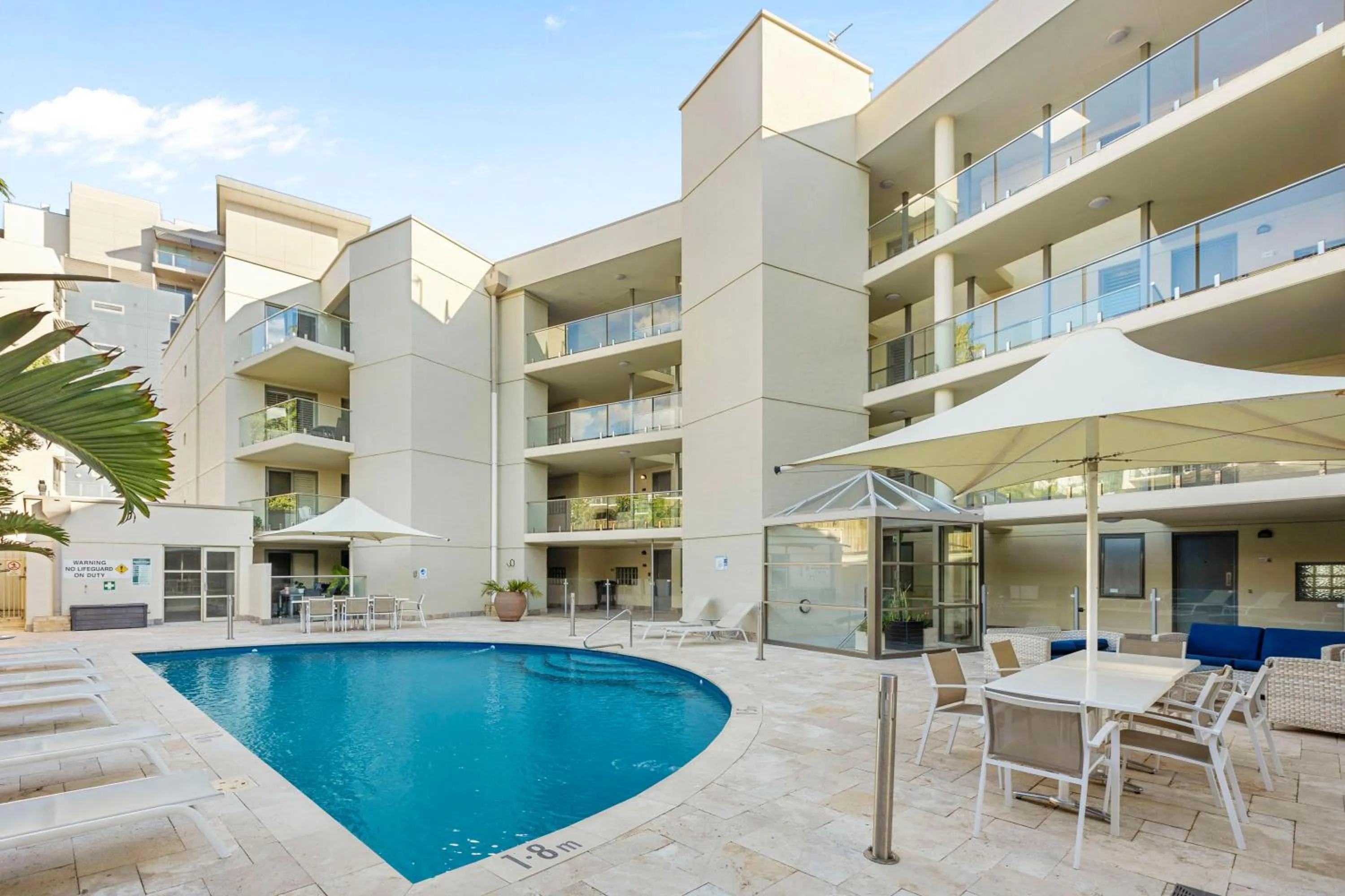 Swimming pool in Seashells Scarborough