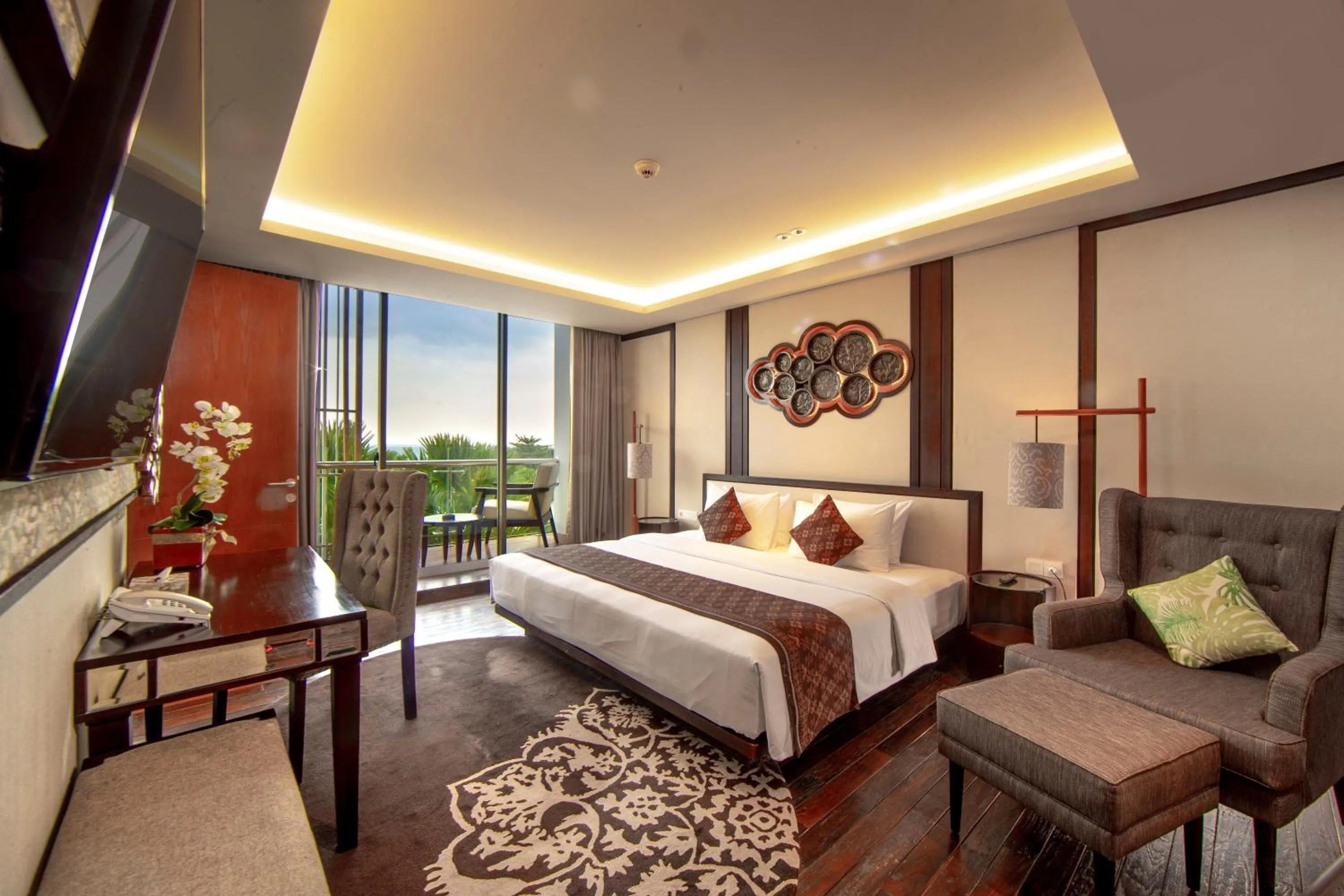 Bedroom, Bed in Aruna Senggigi Resort & Convention