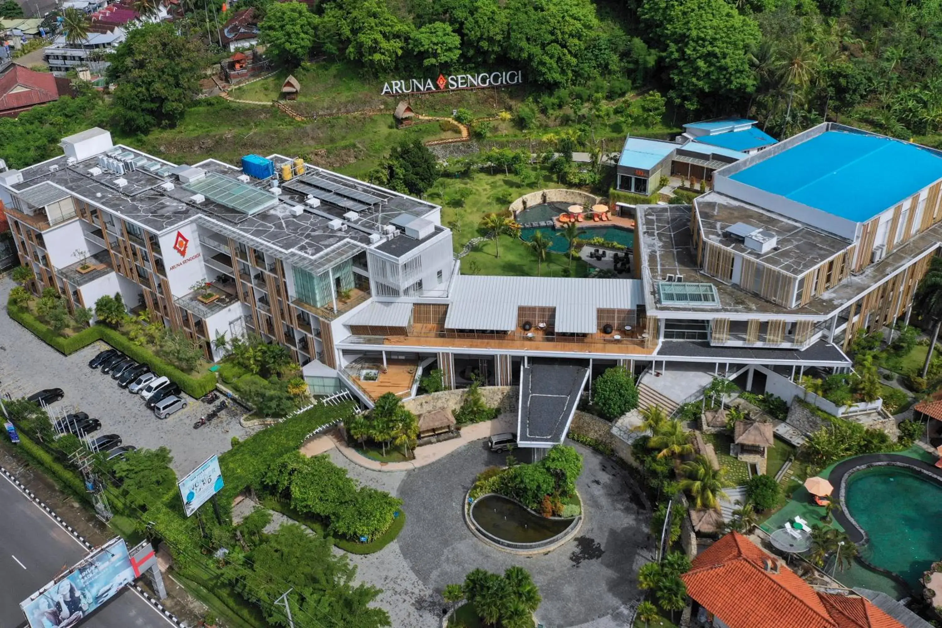 Bird's eye view in Aruna Senggigi Resort & Convention Bird's eye view in Aruna Senggigi Resort & Convention