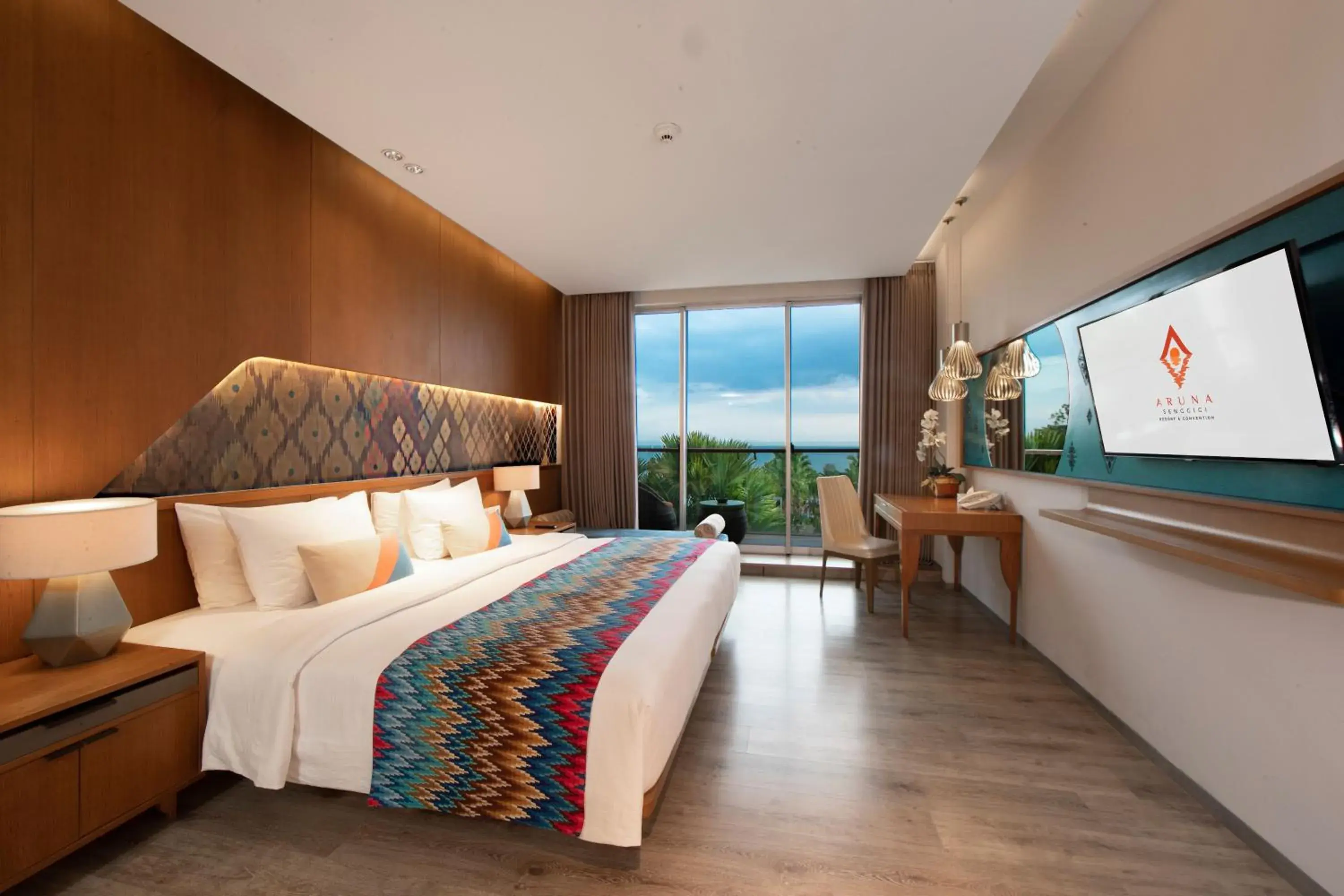 Deluxe King Room in Aruna Senggigi Resort & Convention Deluxe King Room in Aruna Senggigi Resort & Convention