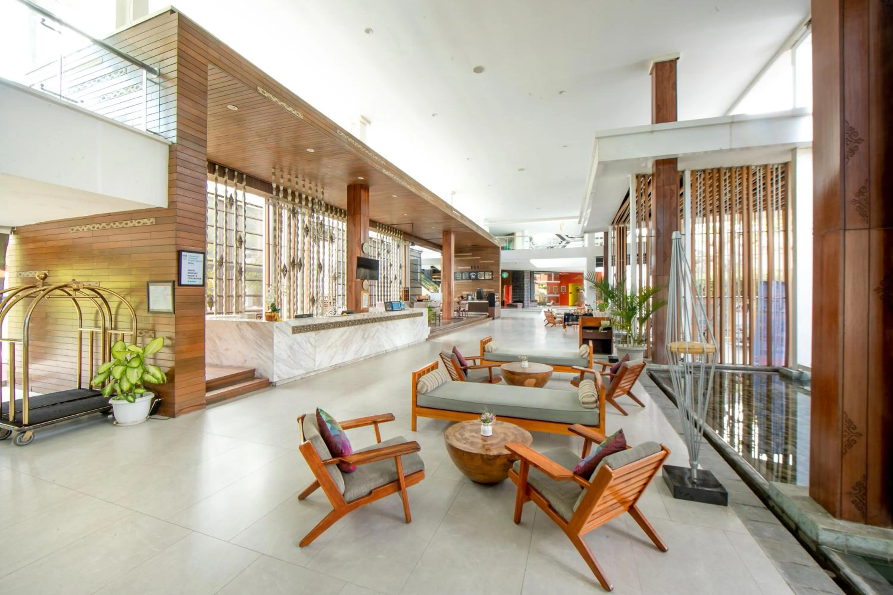 Lobby or reception in Aruna Senggigi Resort & Convention