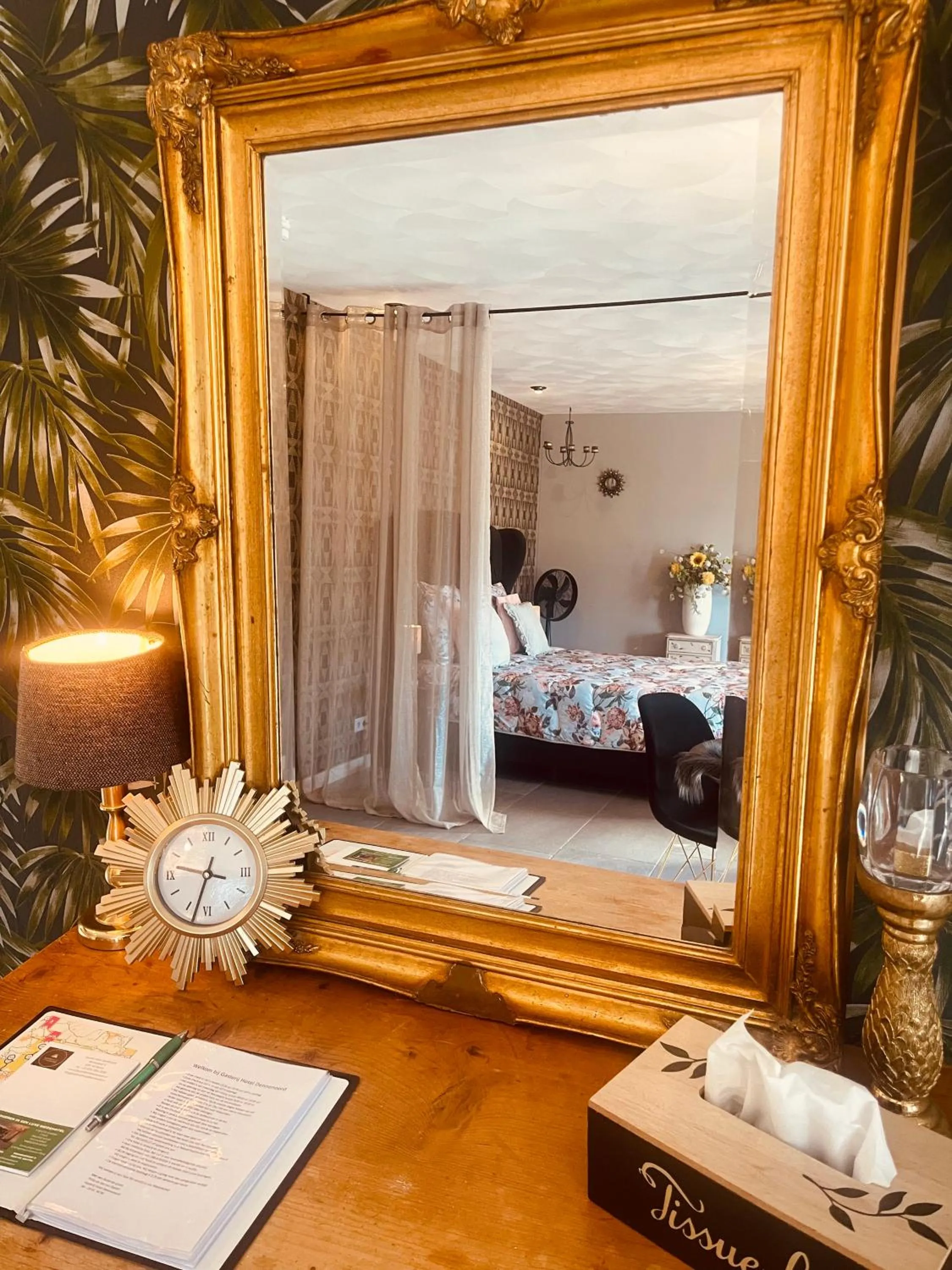 Bed in Gasterij Hotel Dennenoord