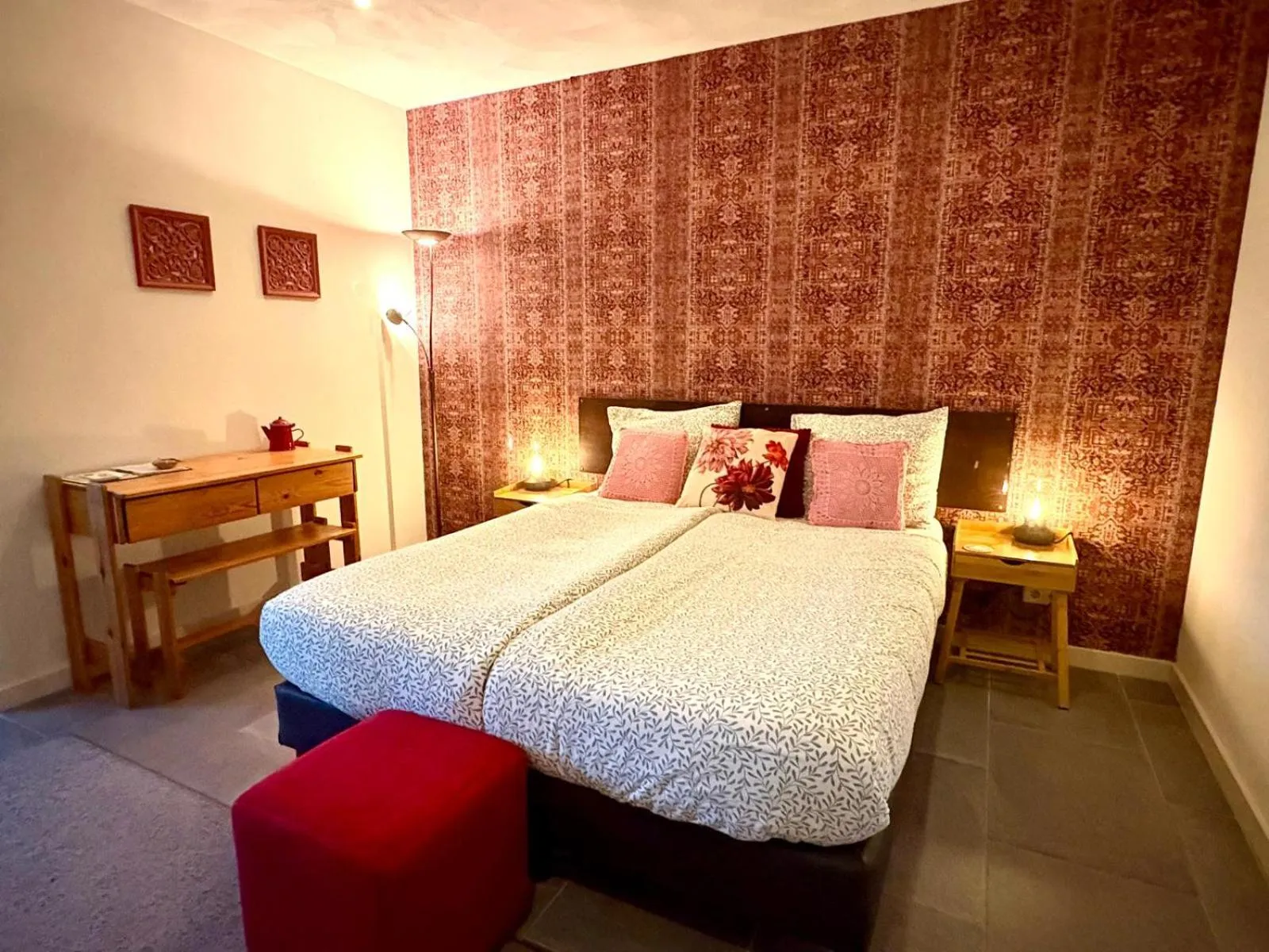 Bed in Gasterij Hotel Dennenoord