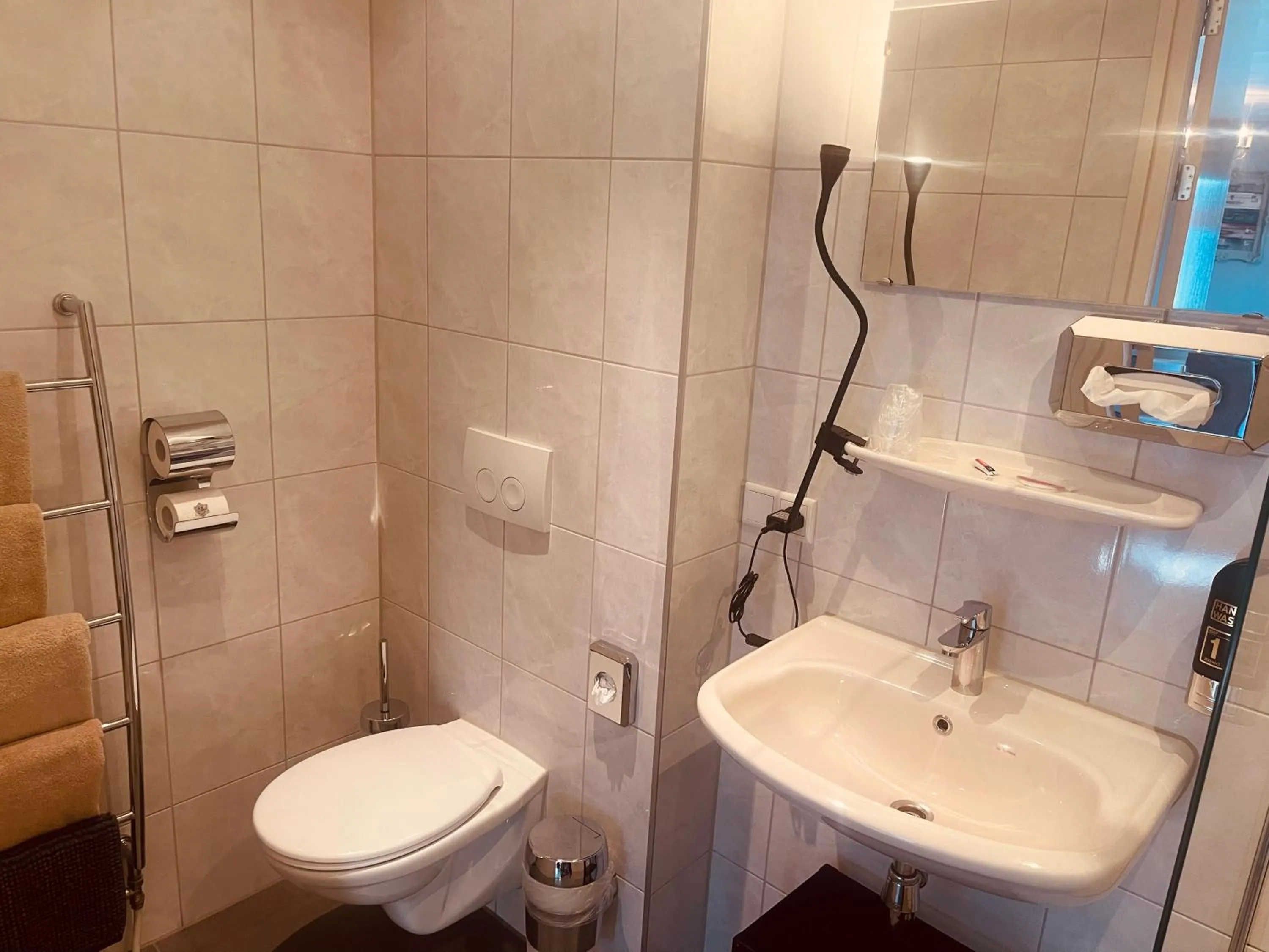 Toilet in Gasterij Hotel Dennenoord