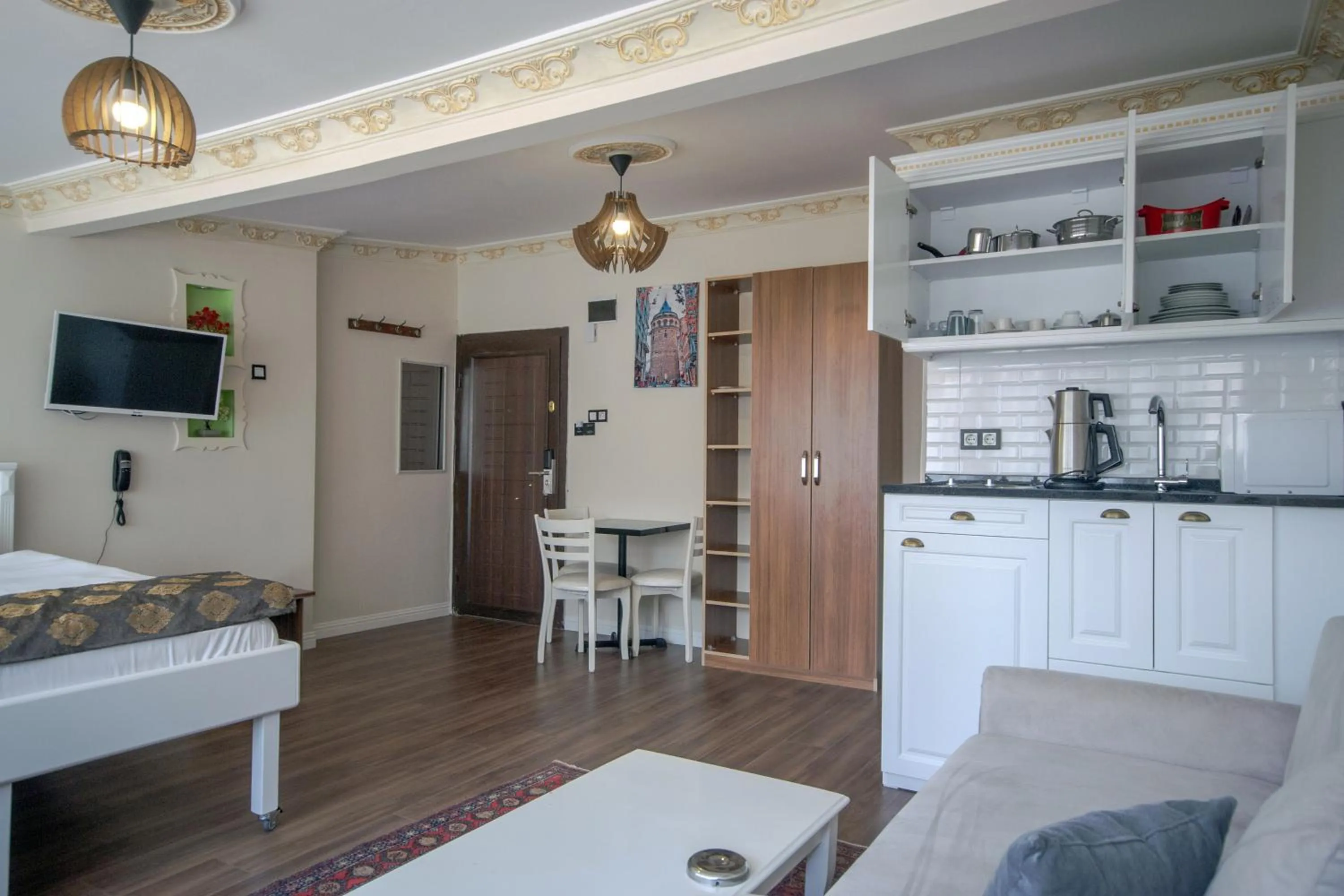 Living room in IQ Hotel Beyoğlu