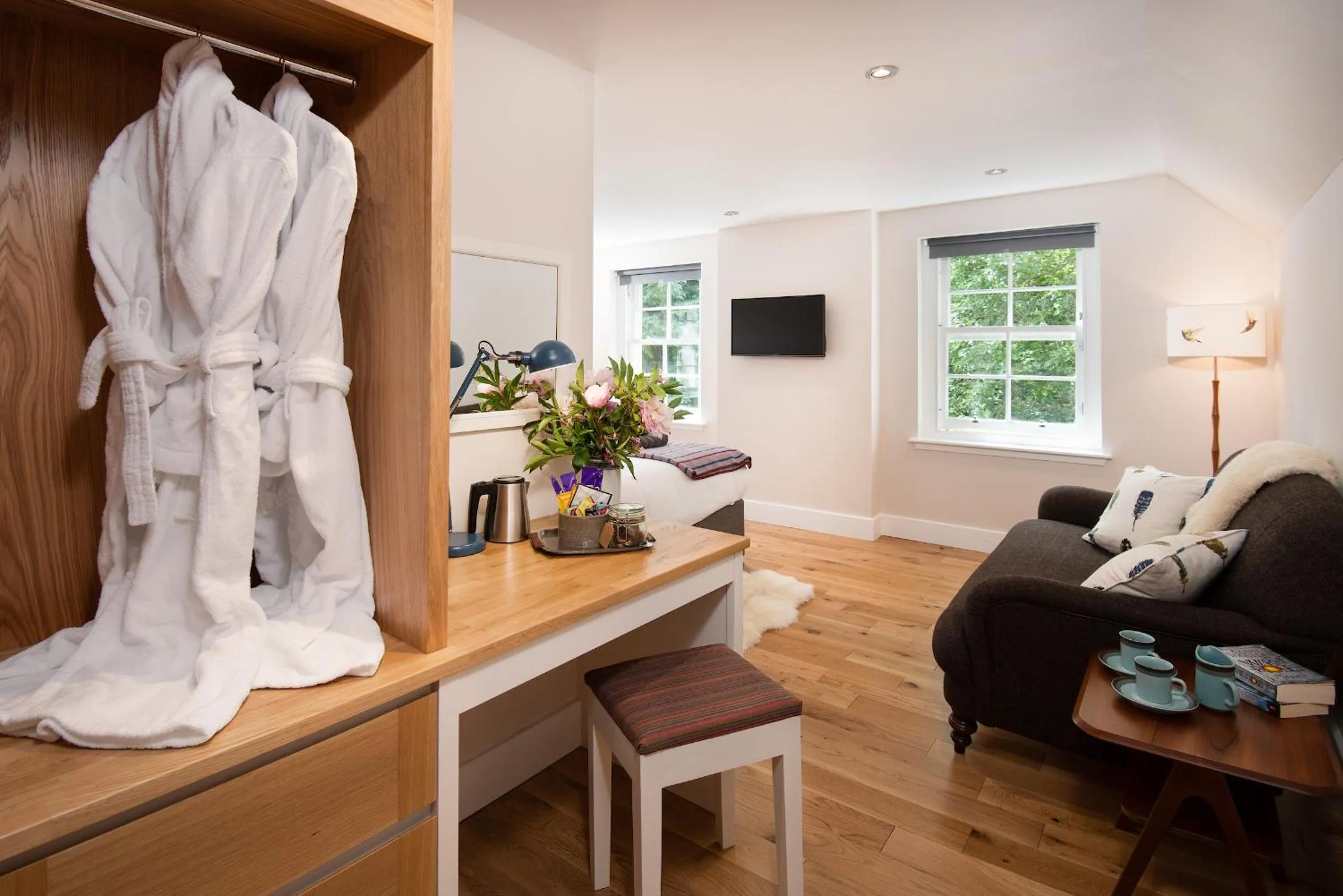 Seating area in Mill House Monzie