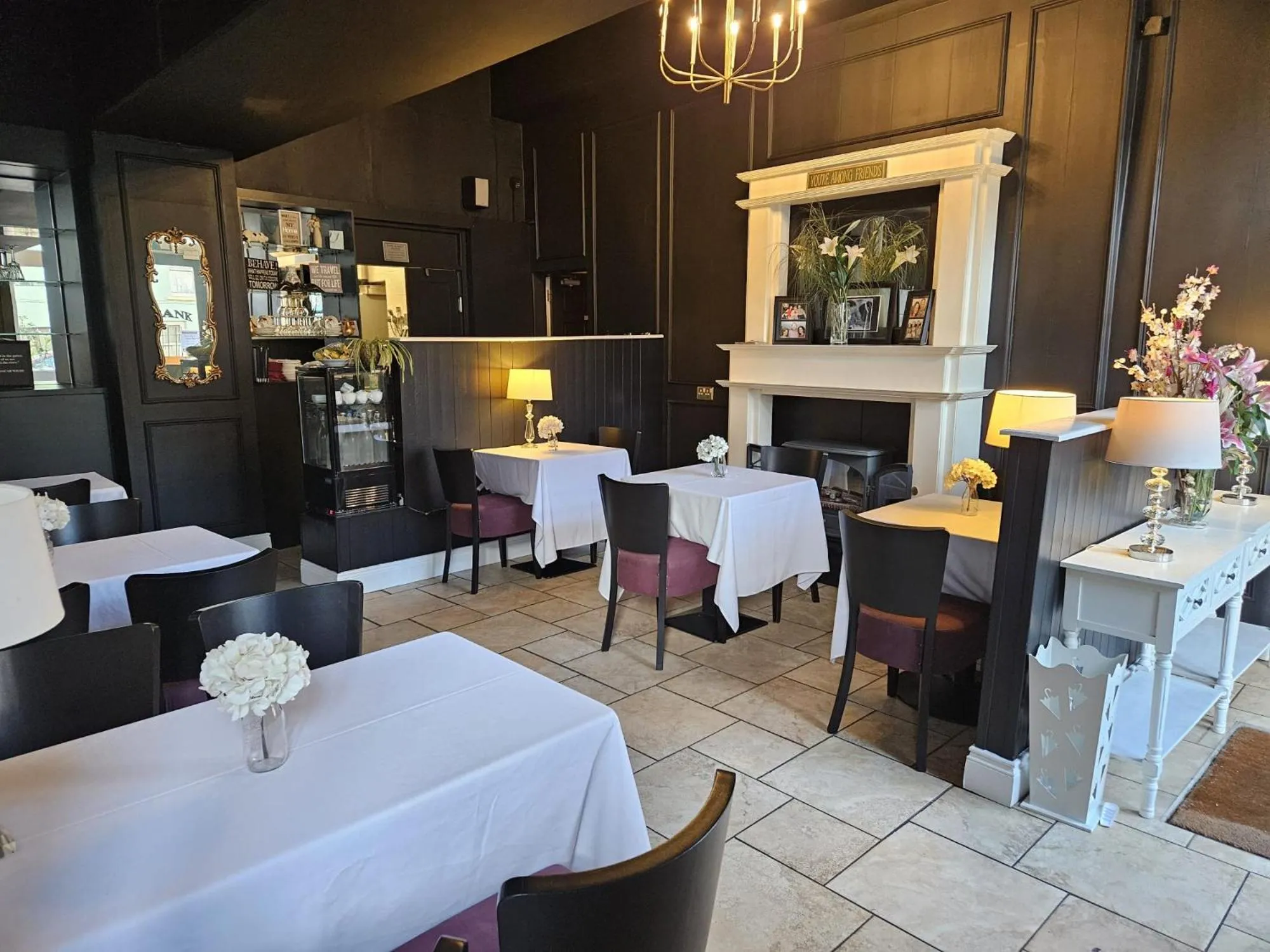 Dining area in The Old Bank Bruff Family Town House