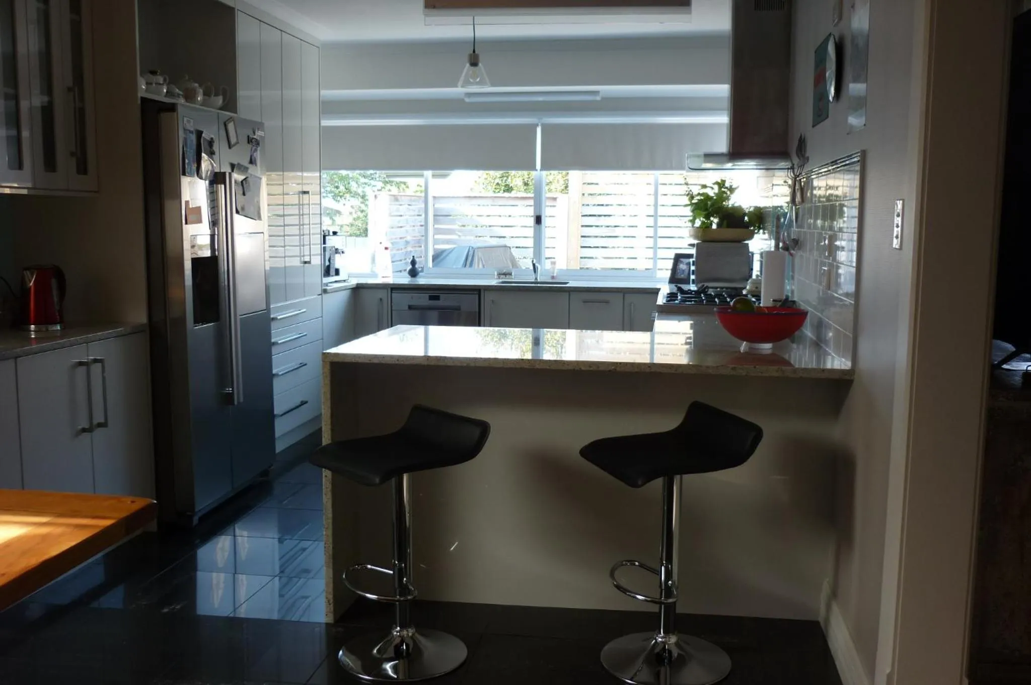 Dining area in Fossil Coast B&B
