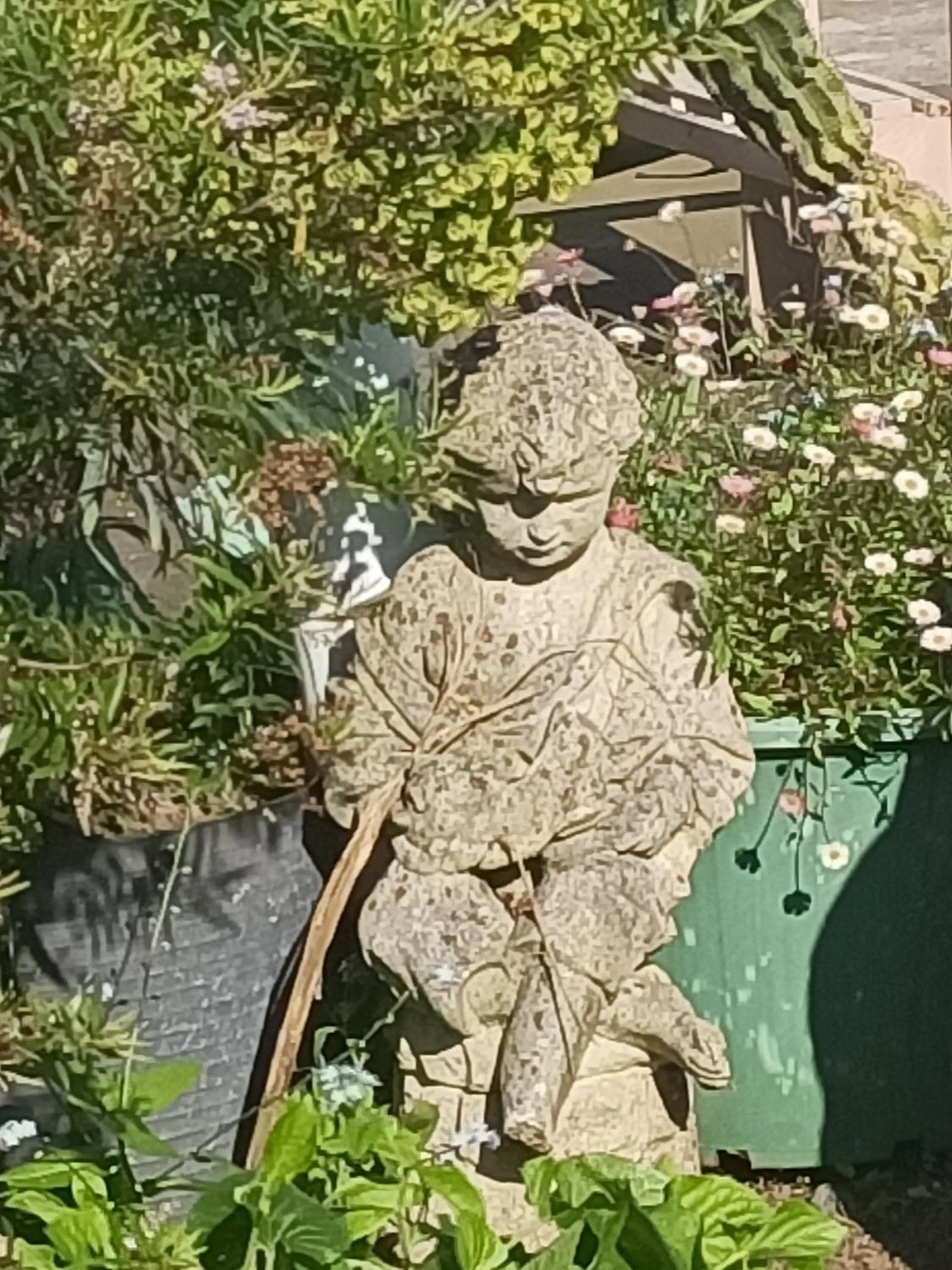 Garden in Fossil Coast B&B