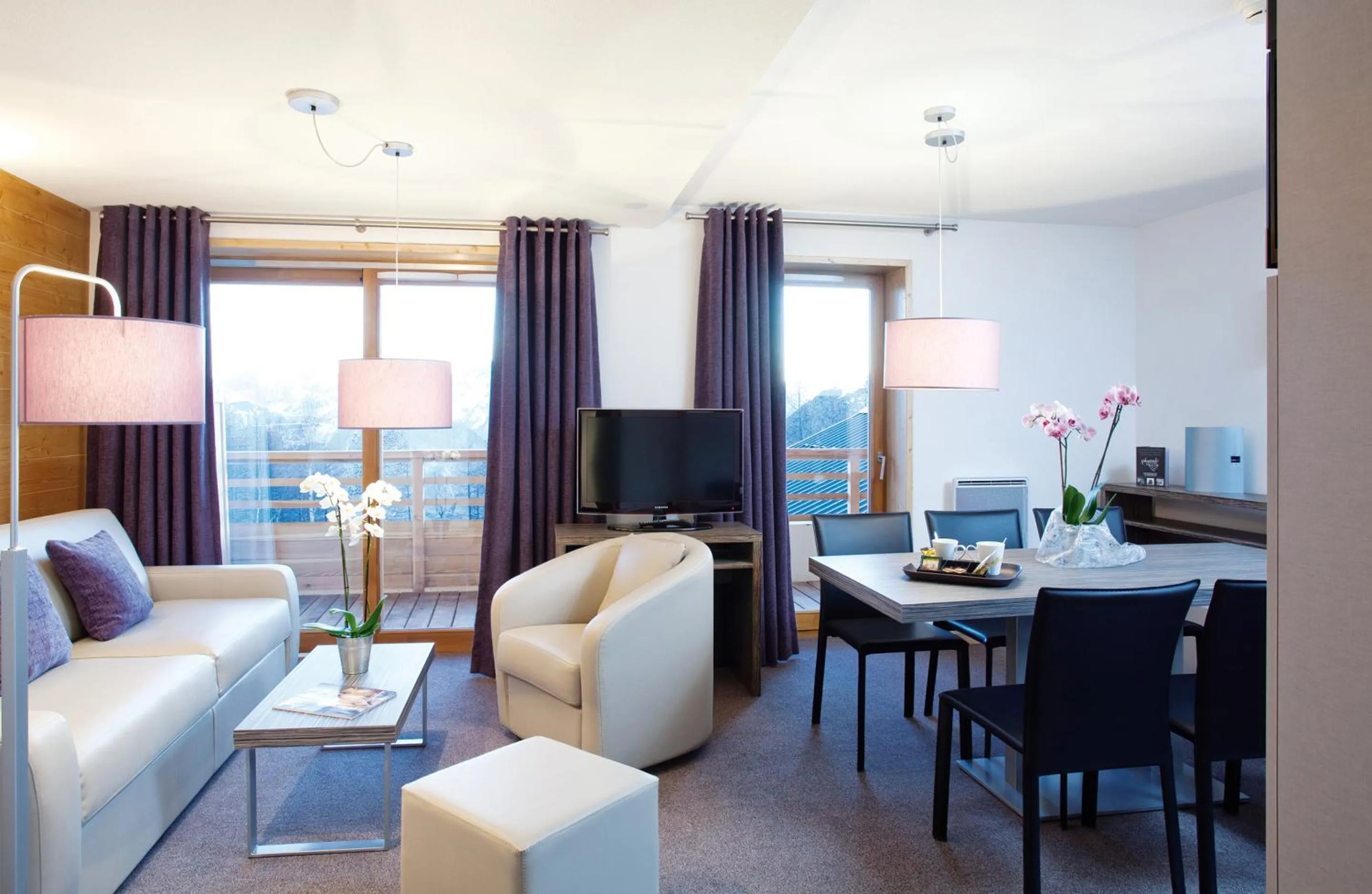 Living room in Lagrange Vacances l'Alpenrose