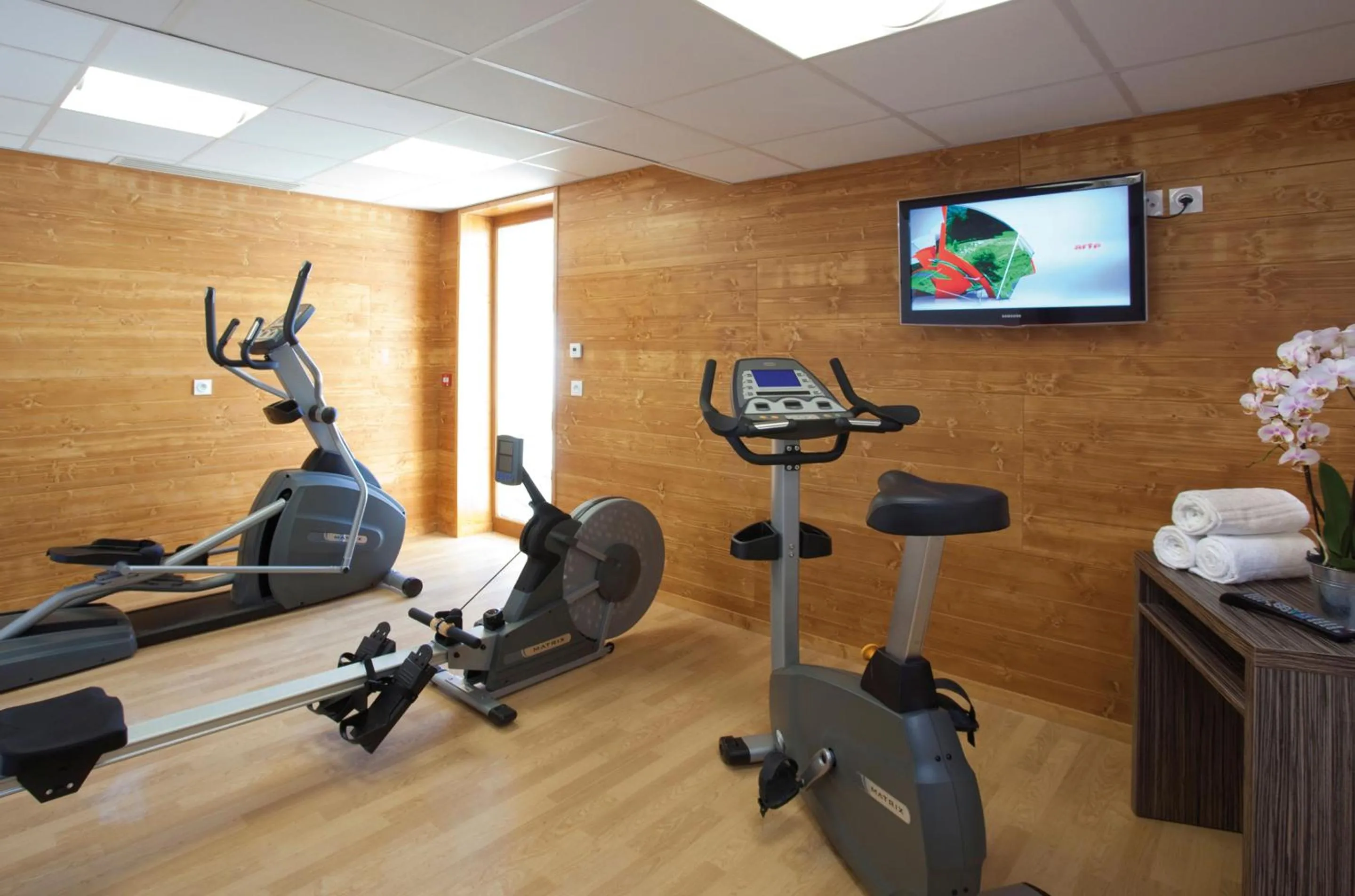 Fitness centre/facilities in Lagrange Vacances l'Alpenrose
