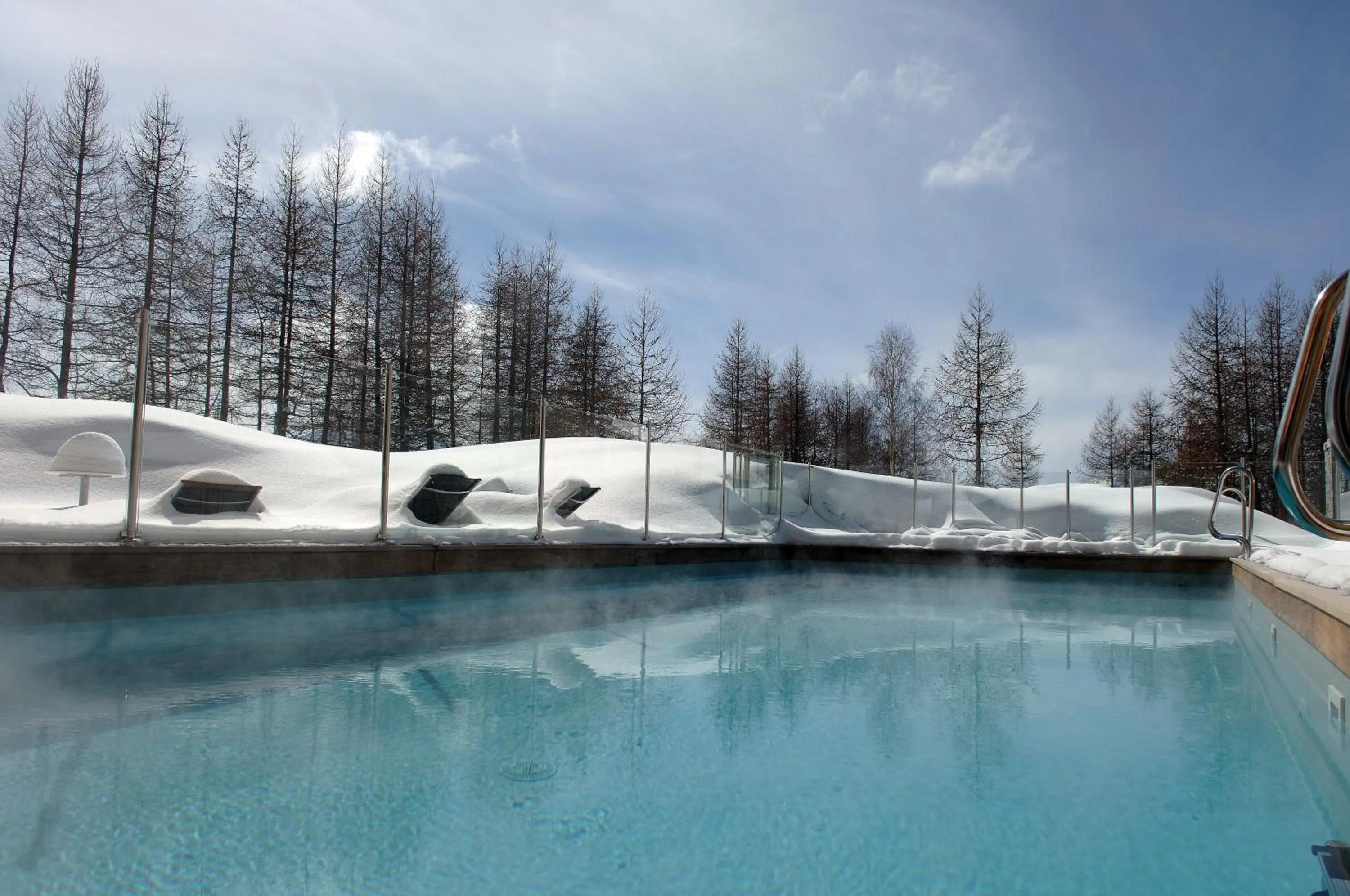 Swimming pool in Lagrange Vacances l'Alpenrose