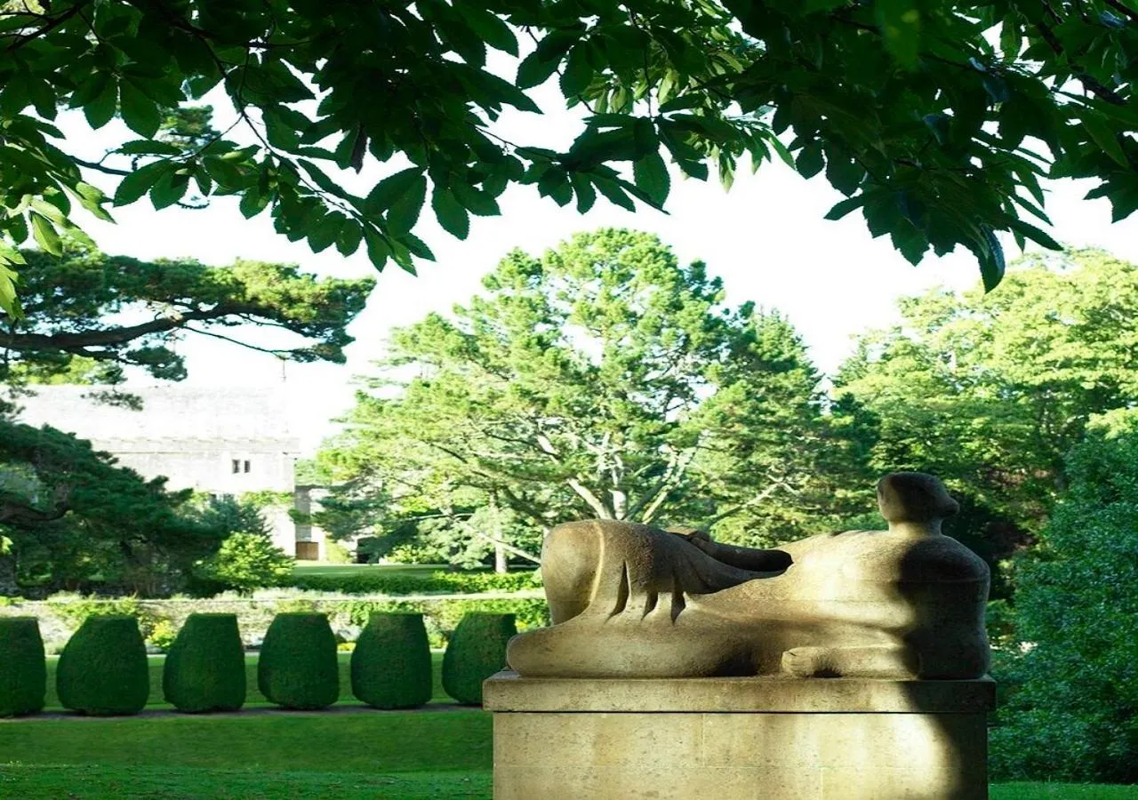 Garden in Dartington Hall