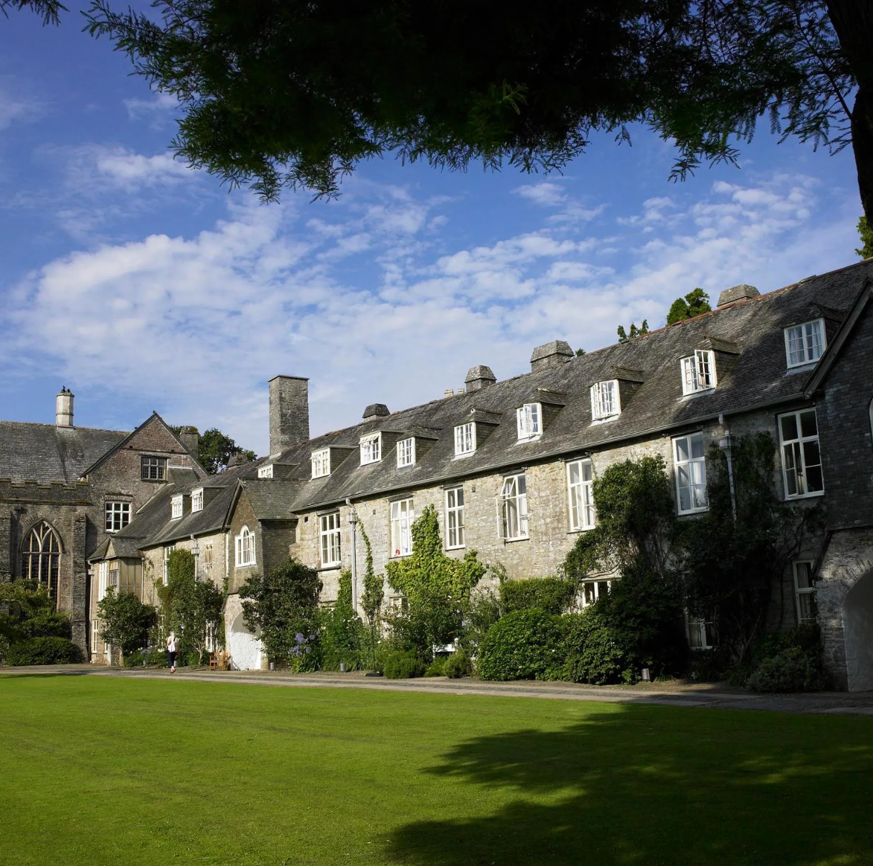 Facade/entrance in Dartington Hall