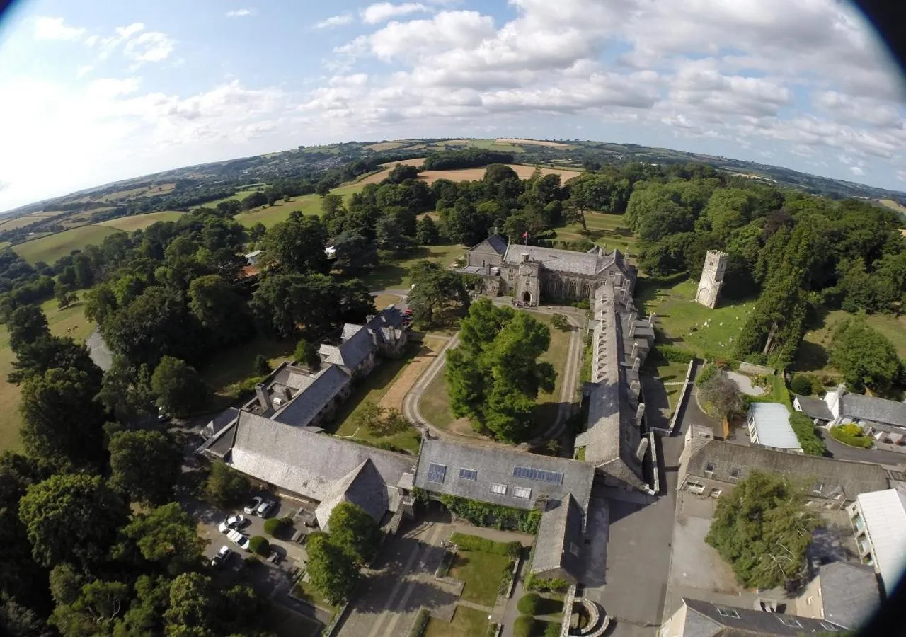Bird's eye view in Dartington Hall